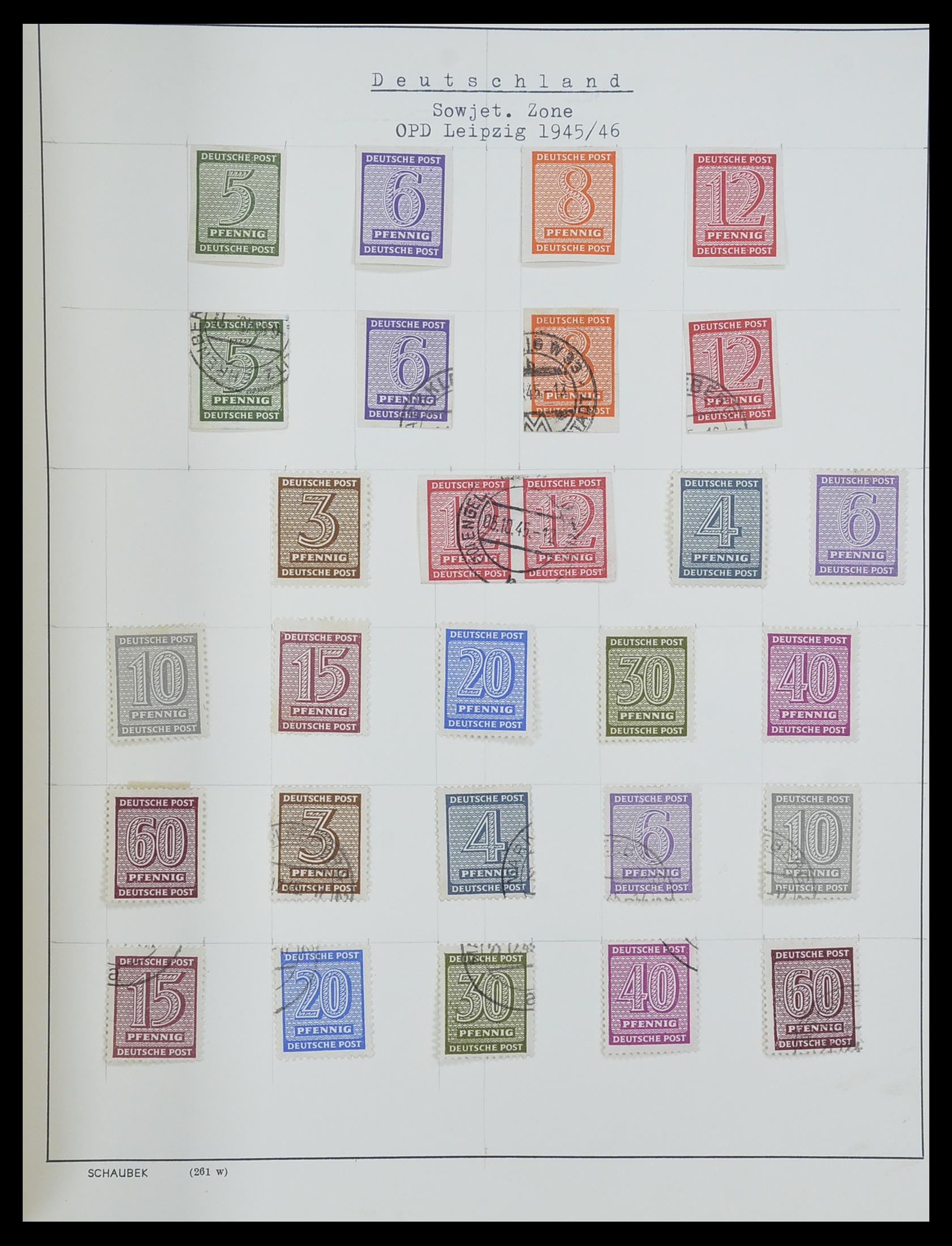 33192 091 - Stamp collection 33192 Germany 1850-1984.