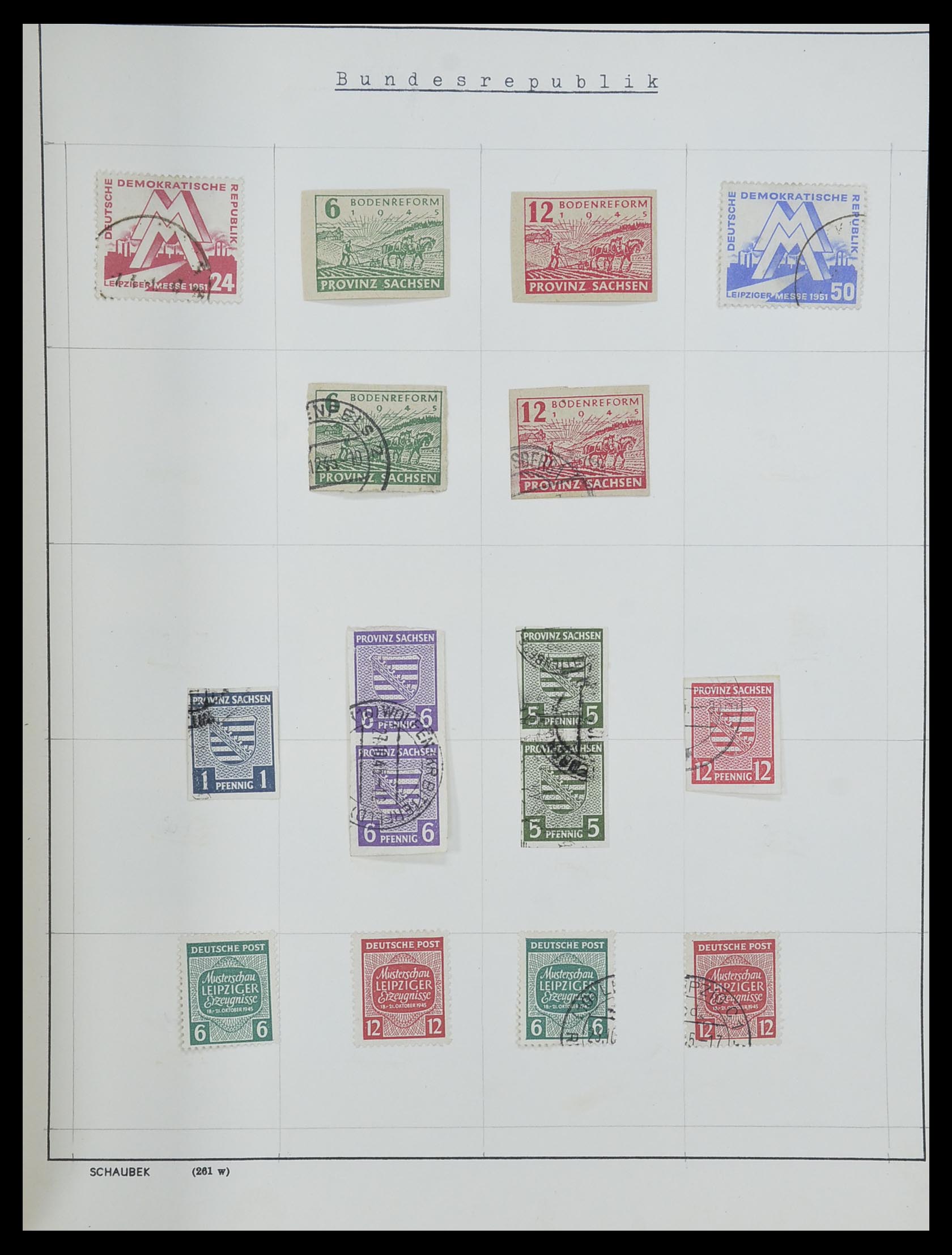 33192 092 - Stamp collection 33192 Germany 1850-1984.