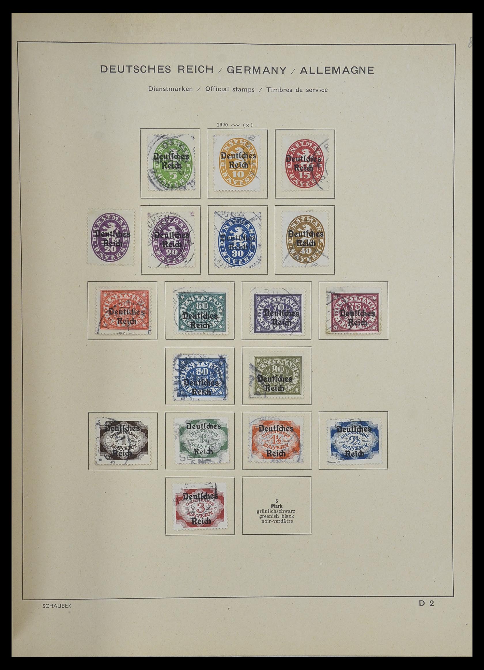 33192 096 - Stamp collection 33192 Germany 1850-1984.