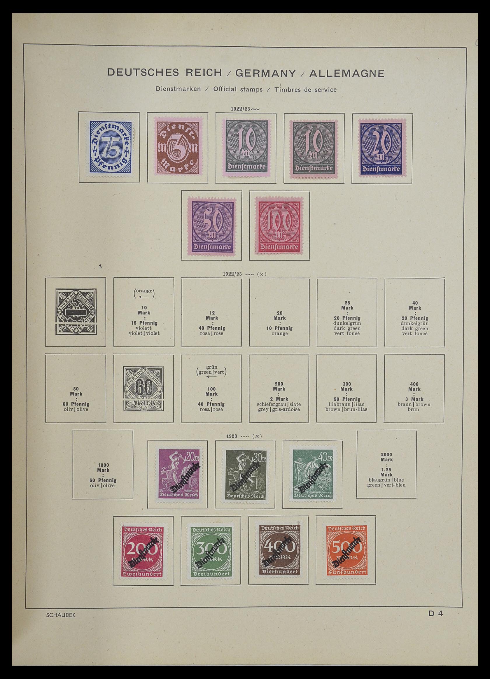 33192 098 - Stamp collection 33192 Germany 1850-1984.