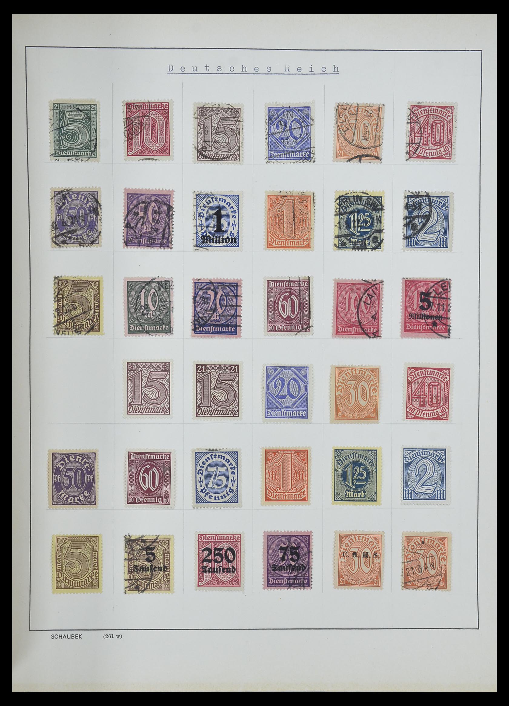 33192 100 - Stamp collection 33192 Germany 1850-1984.
