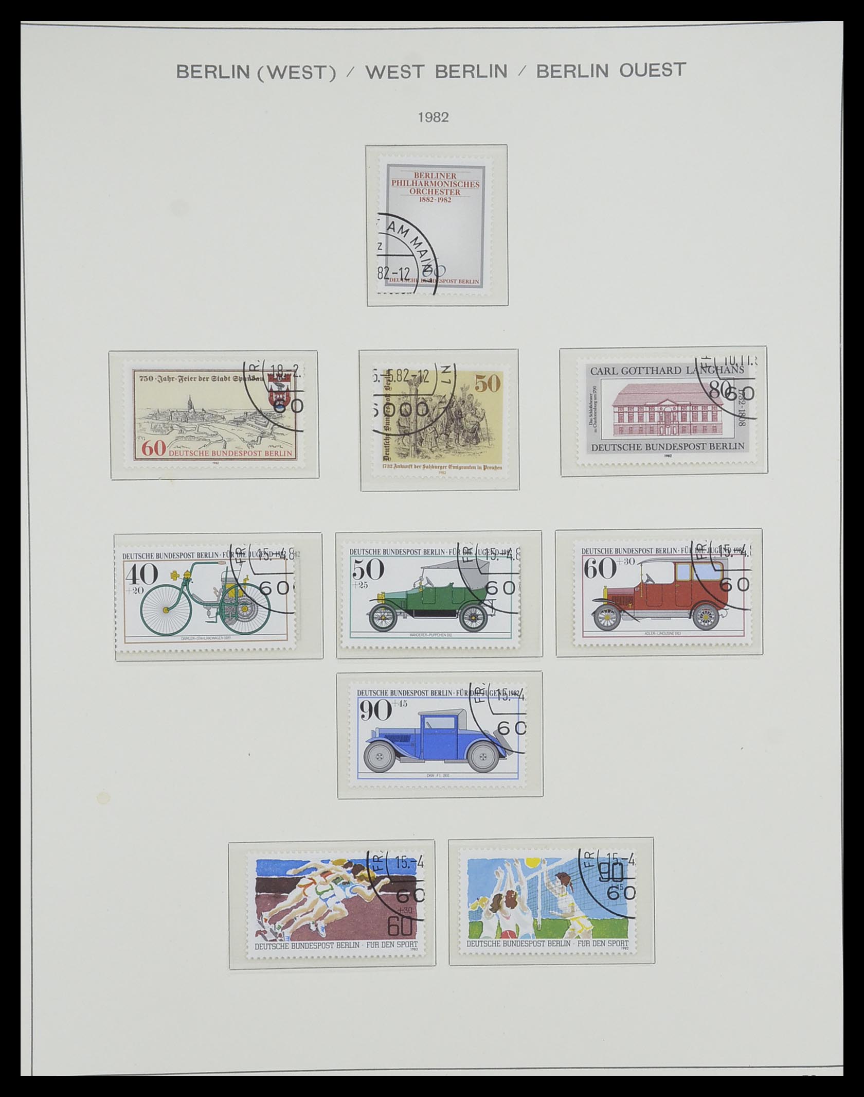 33192 443 - Stamp collection 33192 Germany 1850-1984.