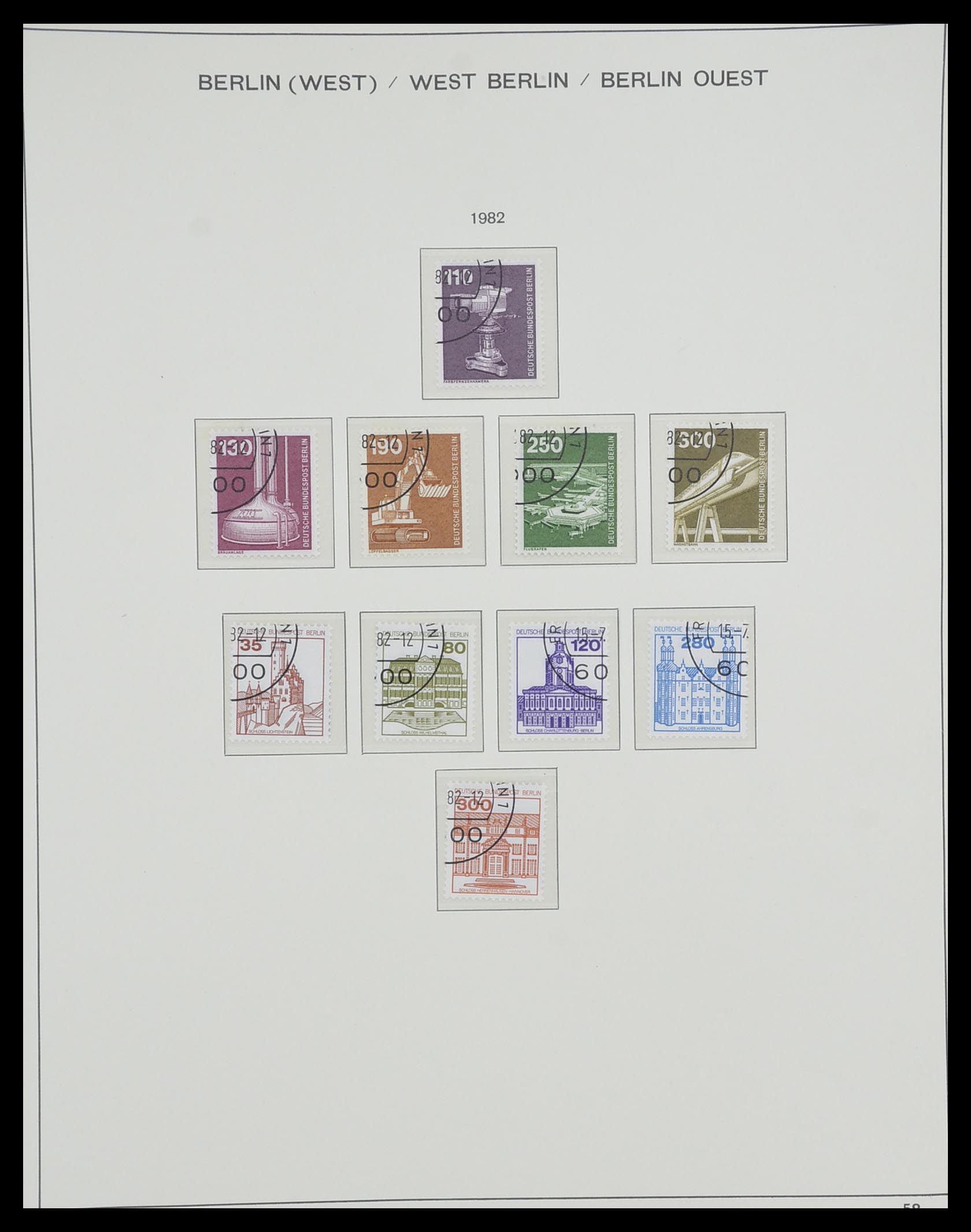 33192 447 - Stamp collection 33192 Germany 1850-1984.