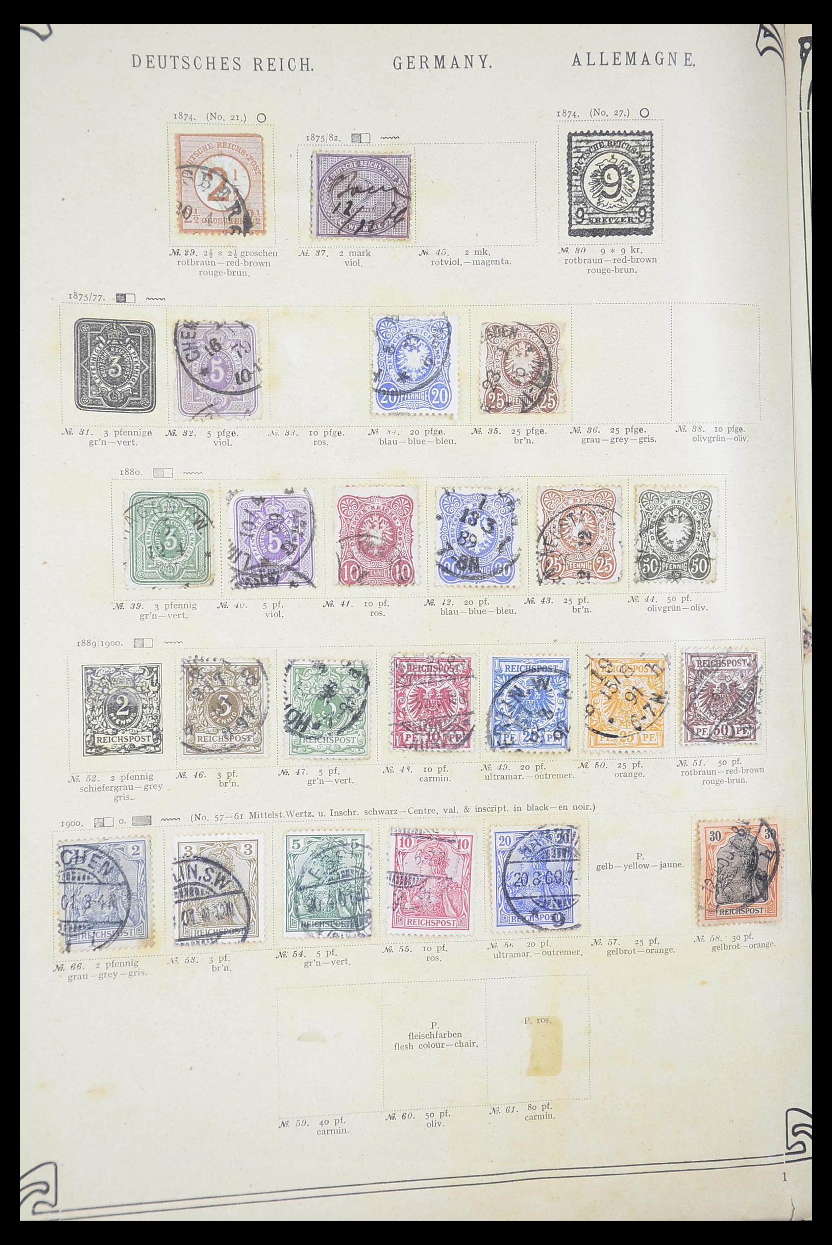 33194 0002 - Stamp collection 33194 World sorting lot 1880-1980.