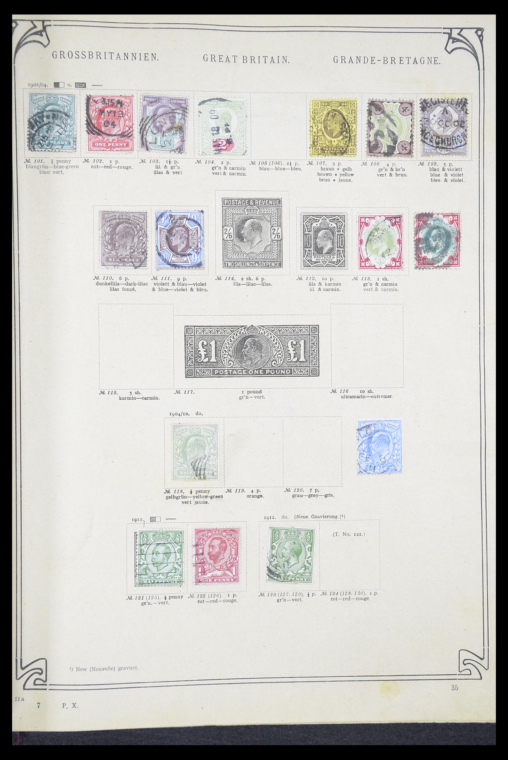 33194 0044 - Stamp collection 33194 World sorting lot 1880-1980.