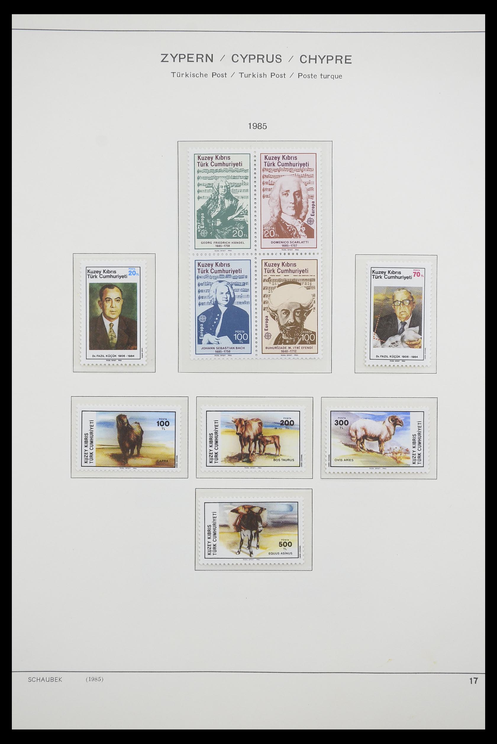 33204 103 - Stamp collection 33204 Cyprus 1960-1992.