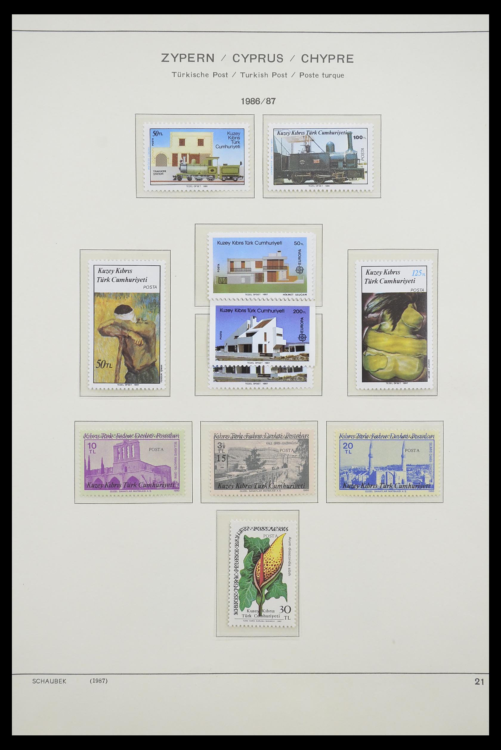 33204 108 - Stamp collection 33204 Cyprus 1960-1992.