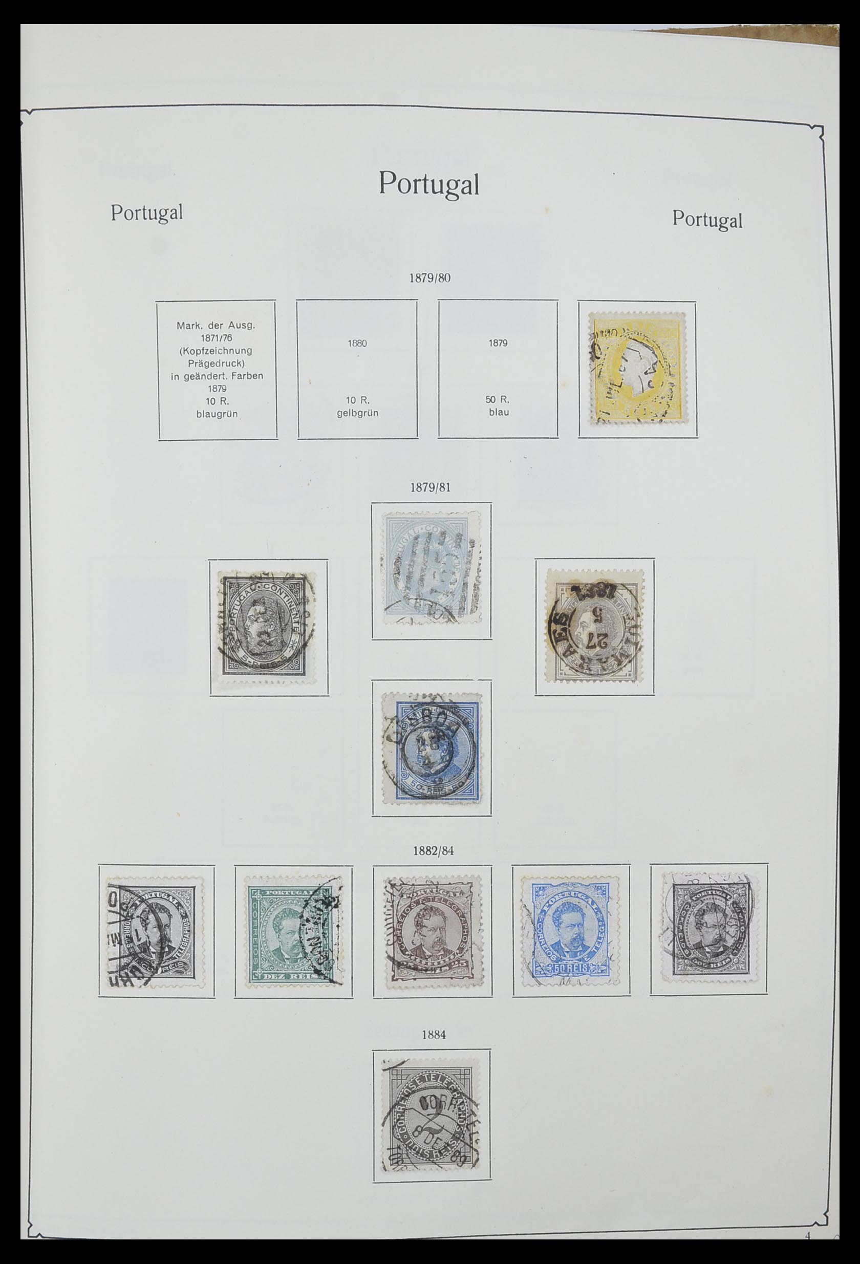 33205 004 - Postzegelverzameling 33205 Portugal 1853-1982.