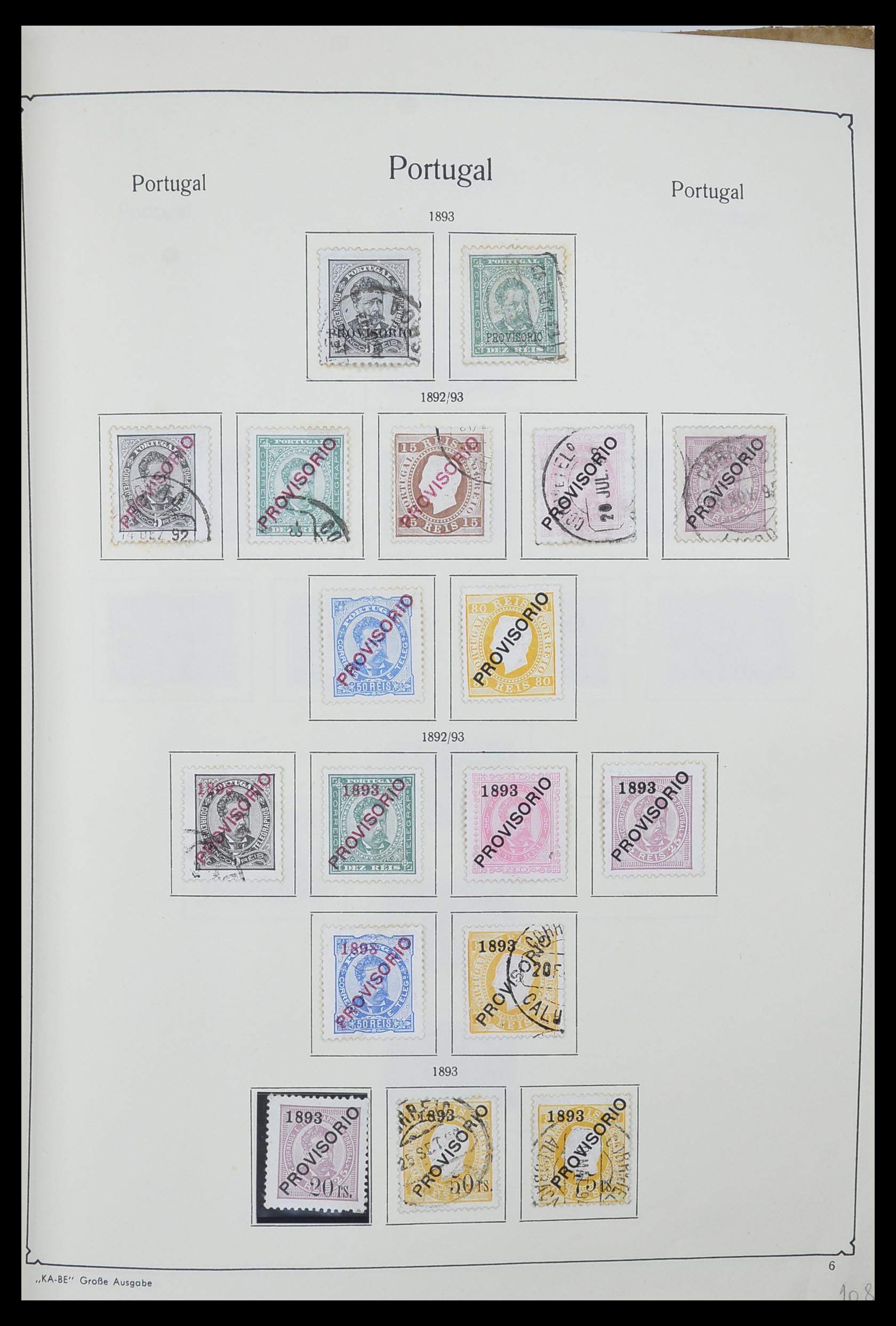 33205 006 - Postzegelverzameling 33205 Portugal 1853-1982.