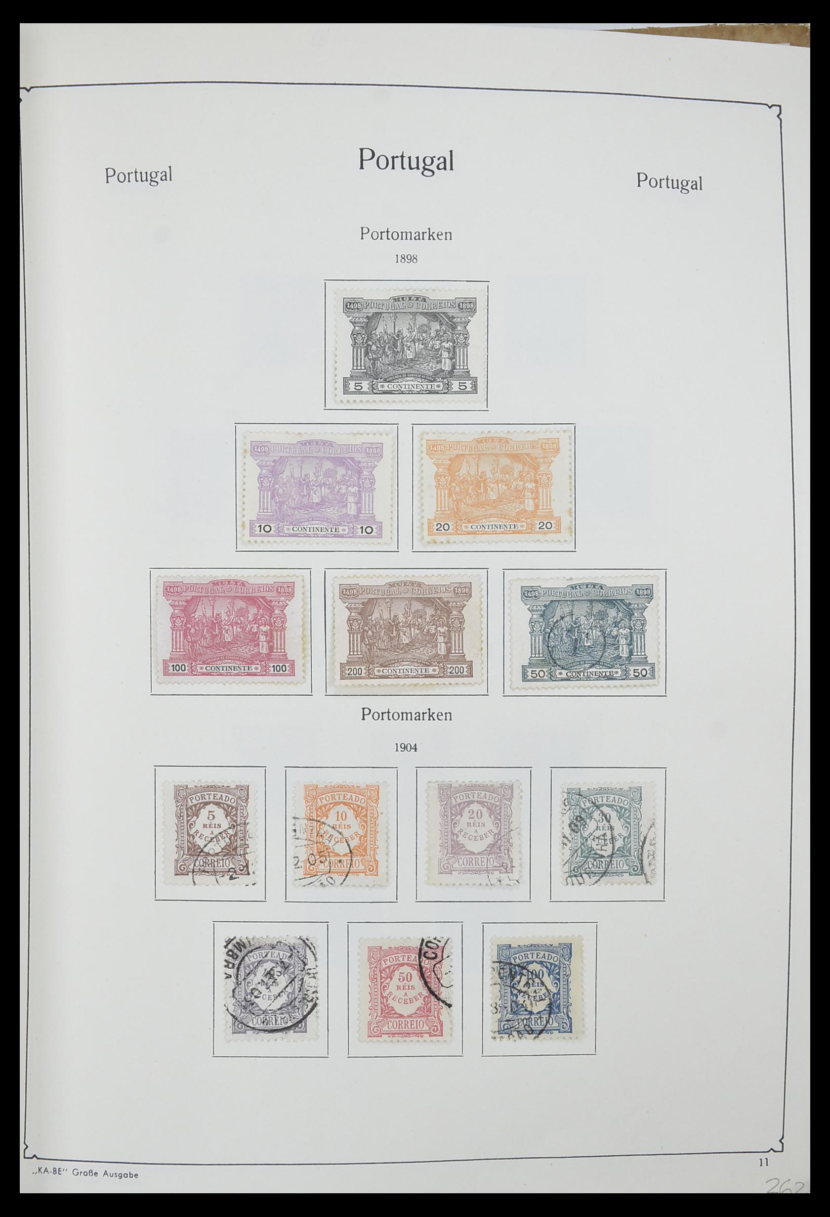 33205 012 - Postzegelverzameling 33205 Portugal 1853-1982.