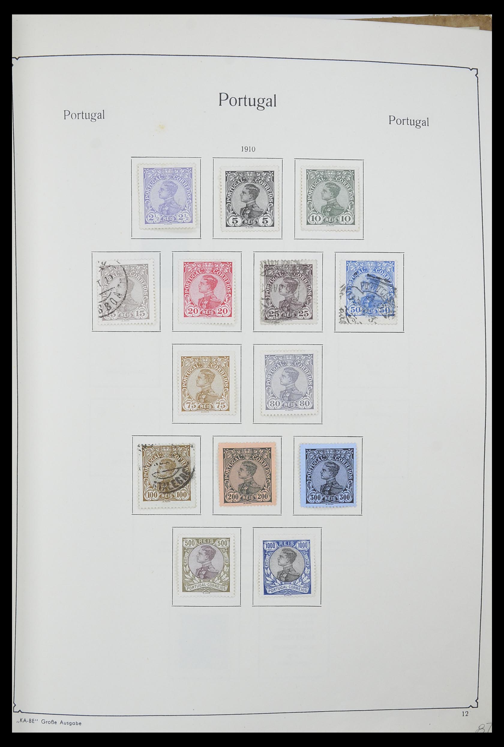 33205 013 - Postzegelverzameling 33205 Portugal 1853-1982.