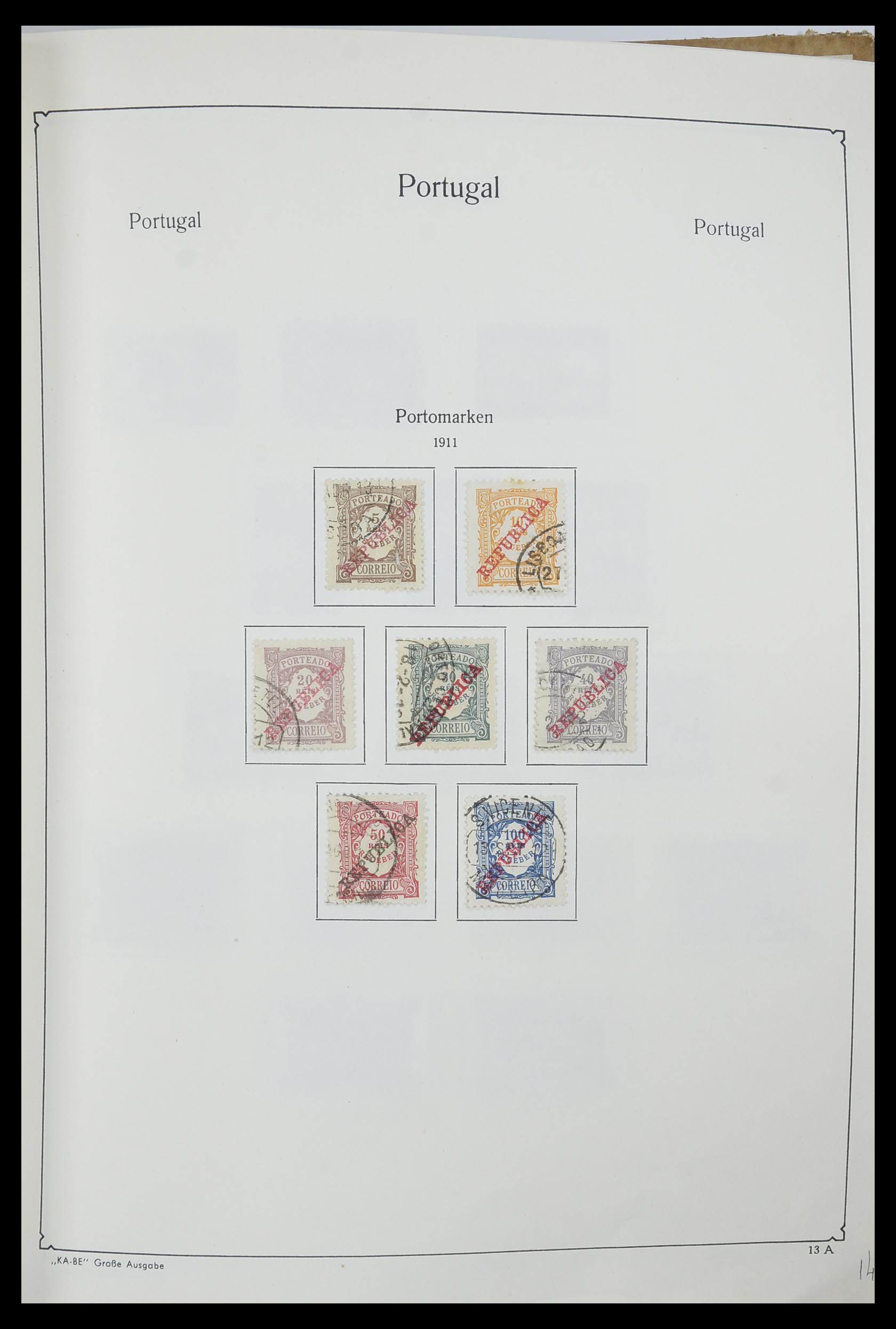 33205 015 - Postzegelverzameling 33205 Portugal 1853-1982.