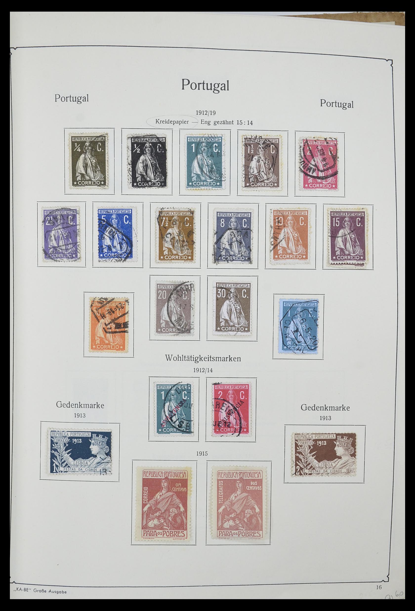 33205 019 - Postzegelverzameling 33205 Portugal 1853-1982.