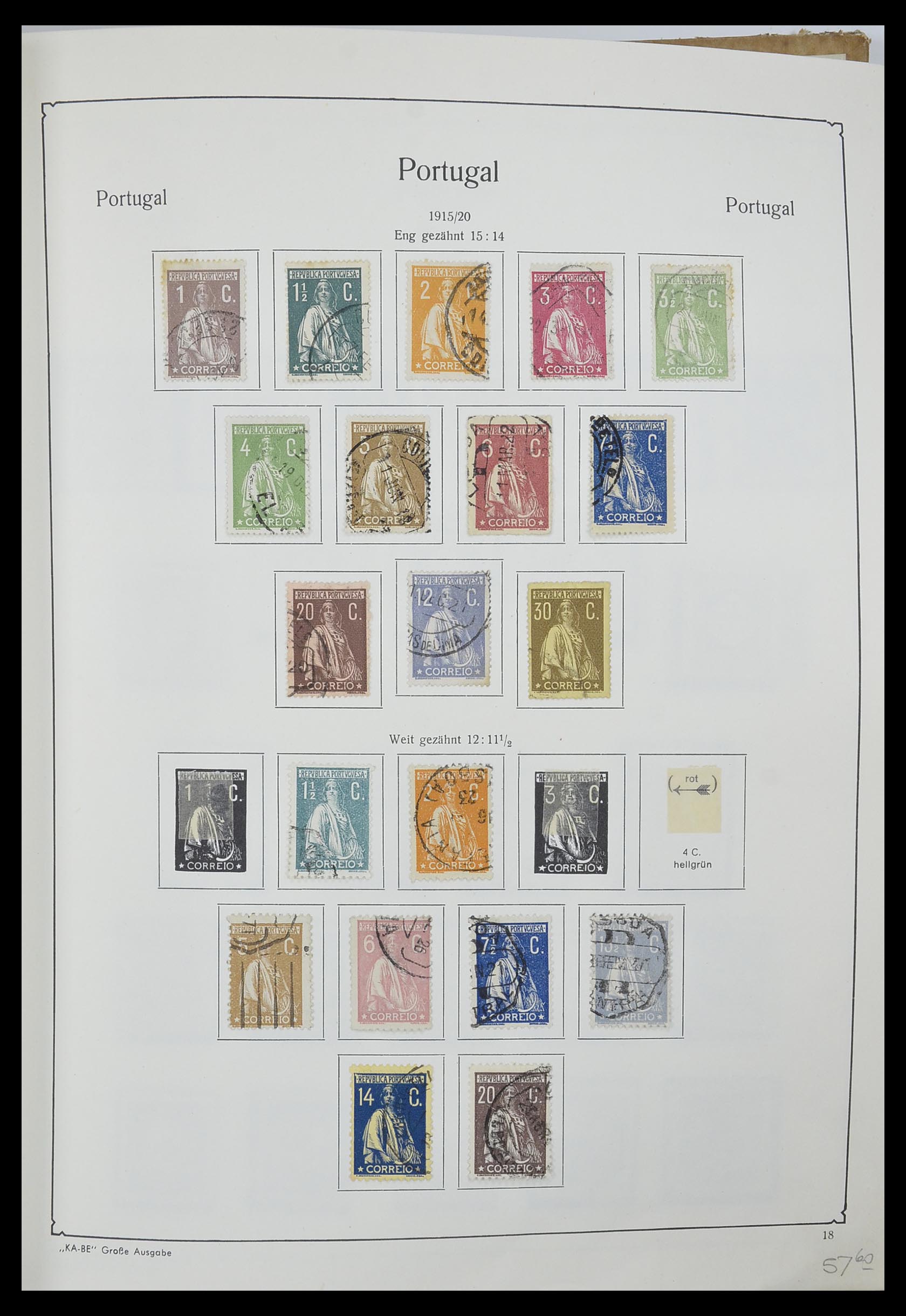 33205 020 - Postzegelverzameling 33205 Portugal 1853-1982.