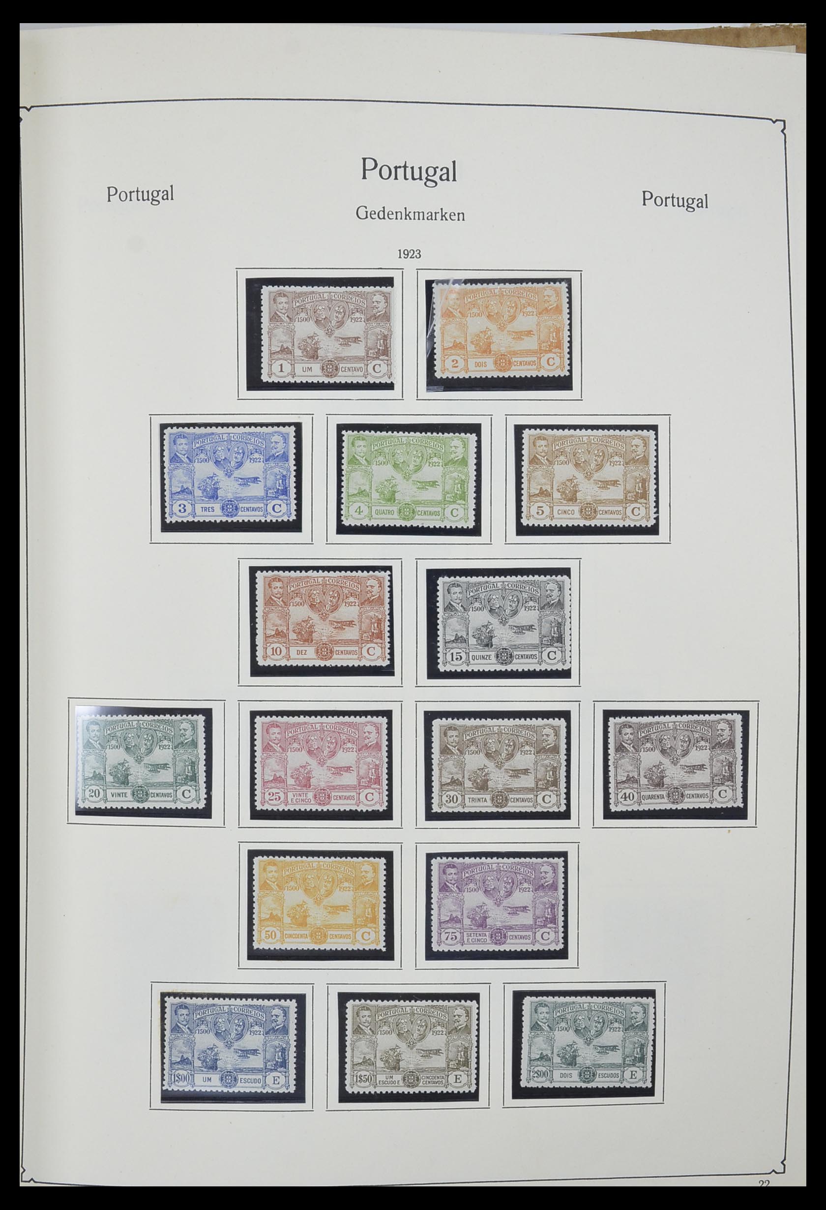33205 026 - Postzegelverzameling 33205 Portugal 1853-1982.