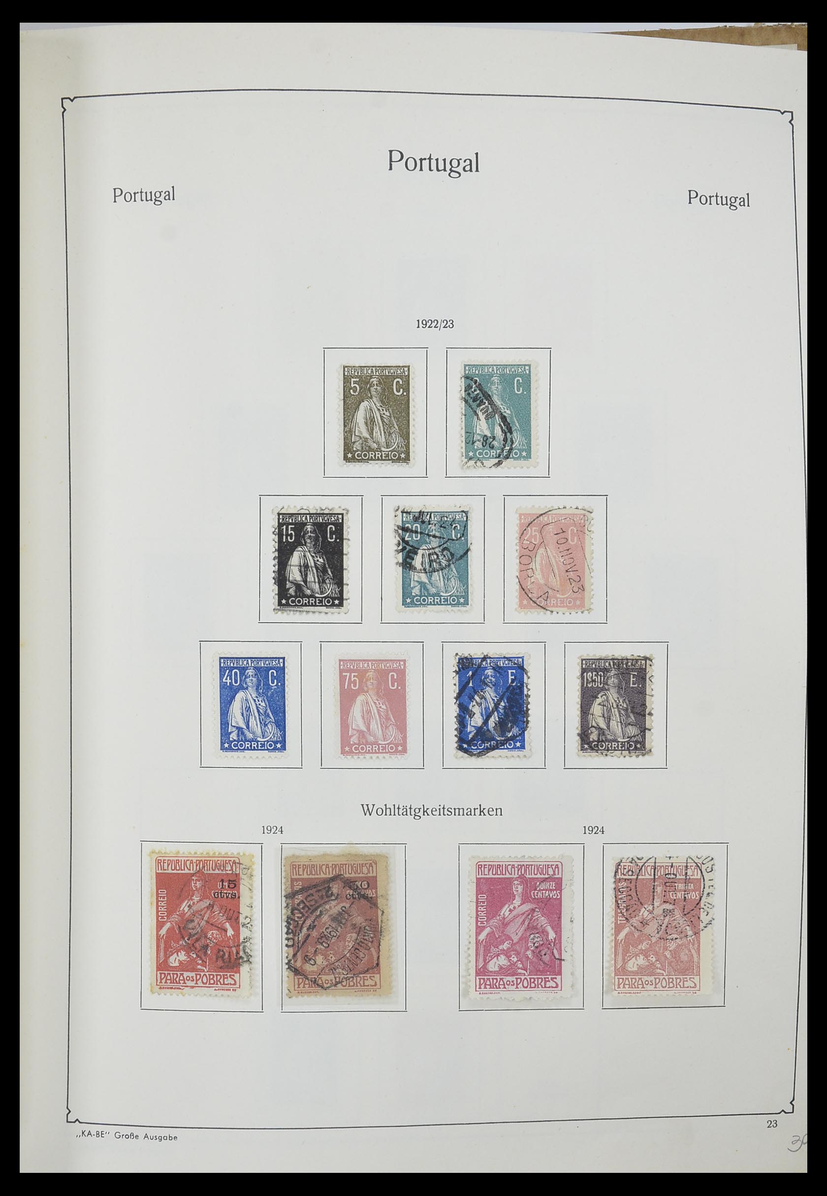33205 027 - Postzegelverzameling 33205 Portugal 1853-1982.