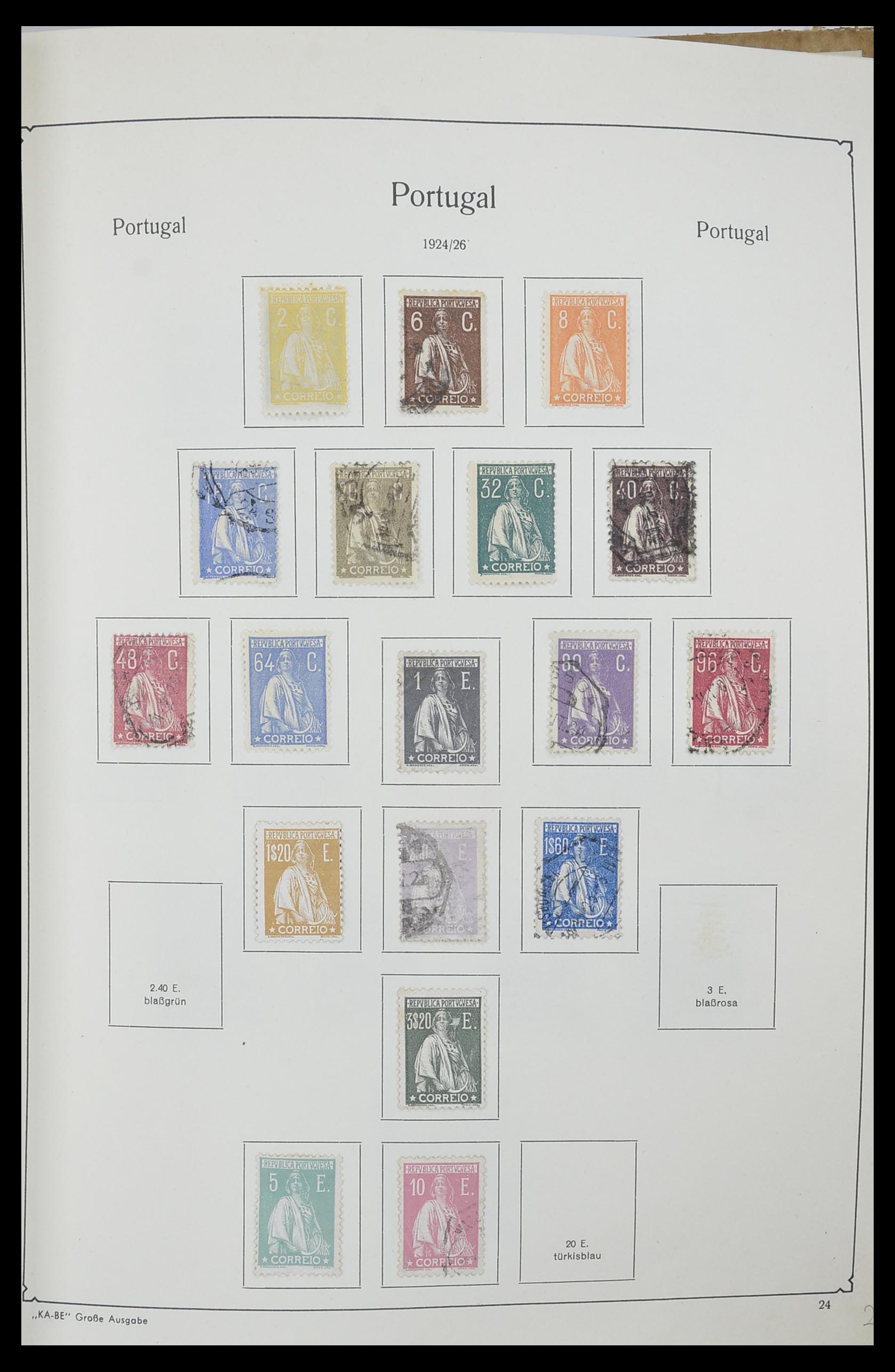 33205 028 - Postzegelverzameling 33205 Portugal 1853-1982.