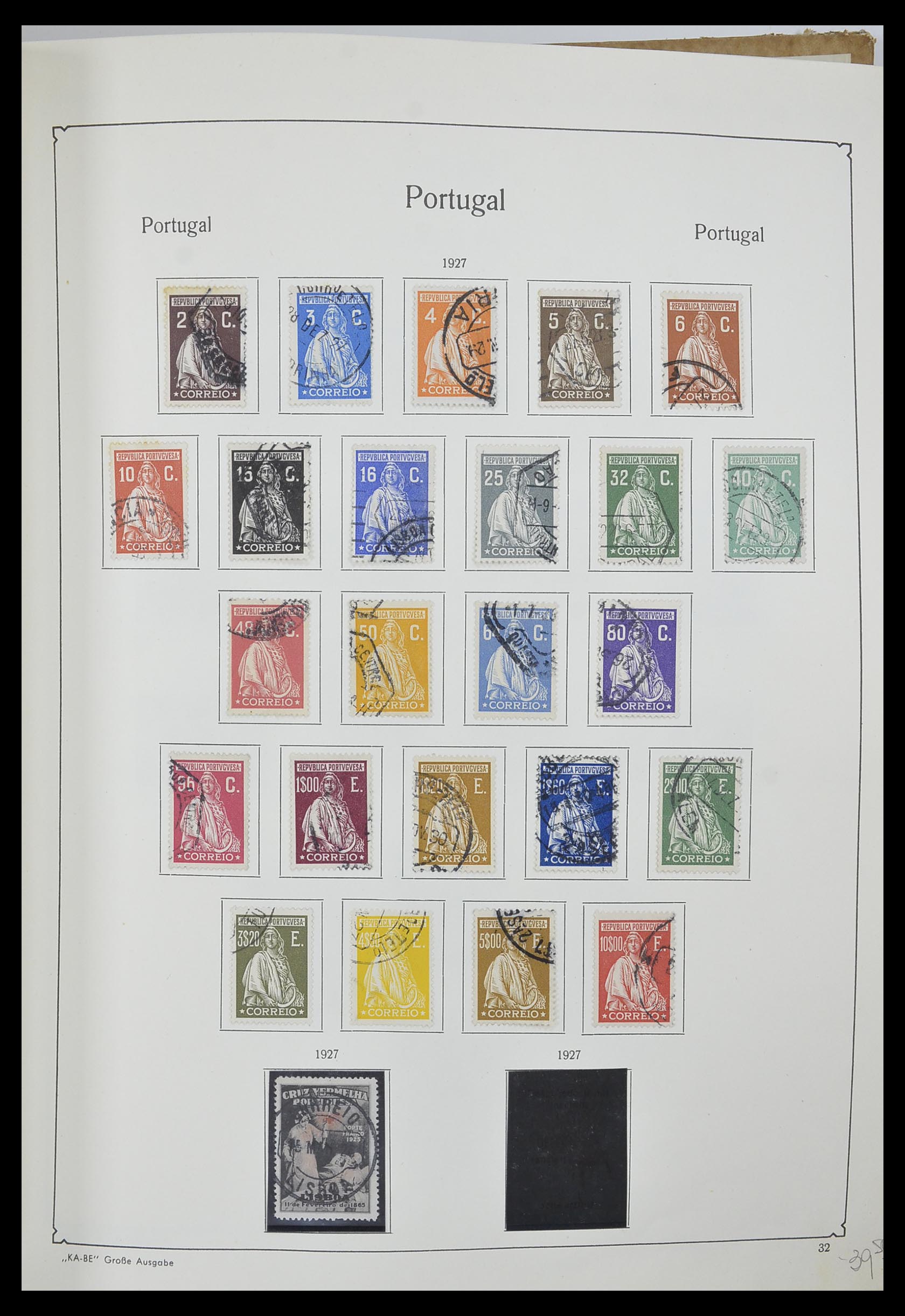 33205 033 - Postzegelverzameling 33205 Portugal 1853-1982.
