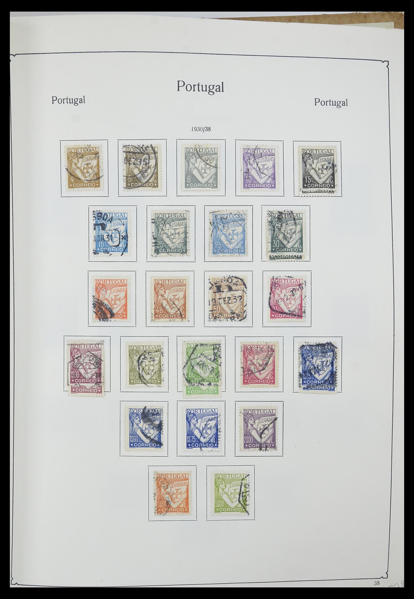 33205 041 - Postzegelverzameling 33205 Portugal 1853-1982.