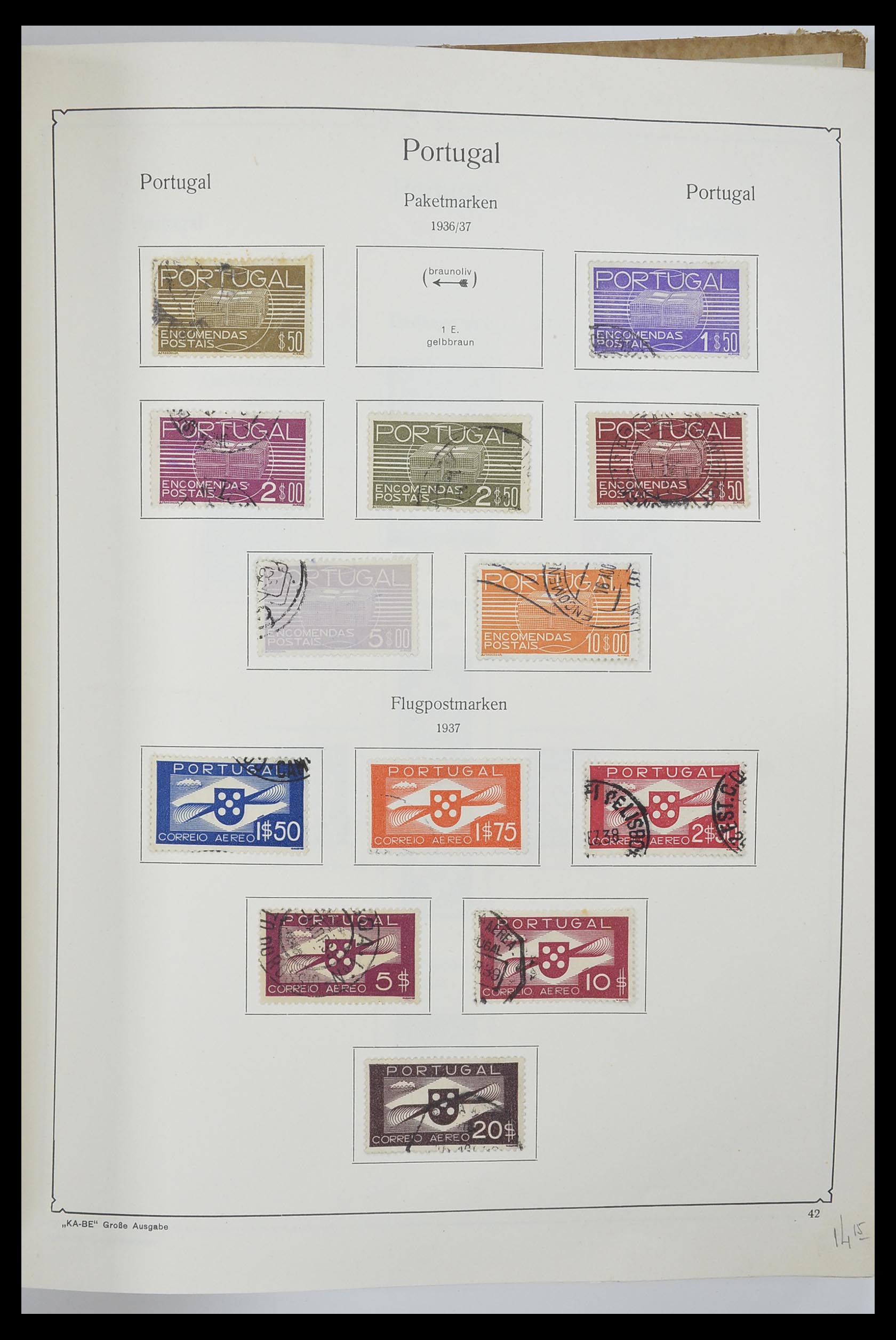 33205 048 - Postzegelverzameling 33205 Portugal 1853-1982.