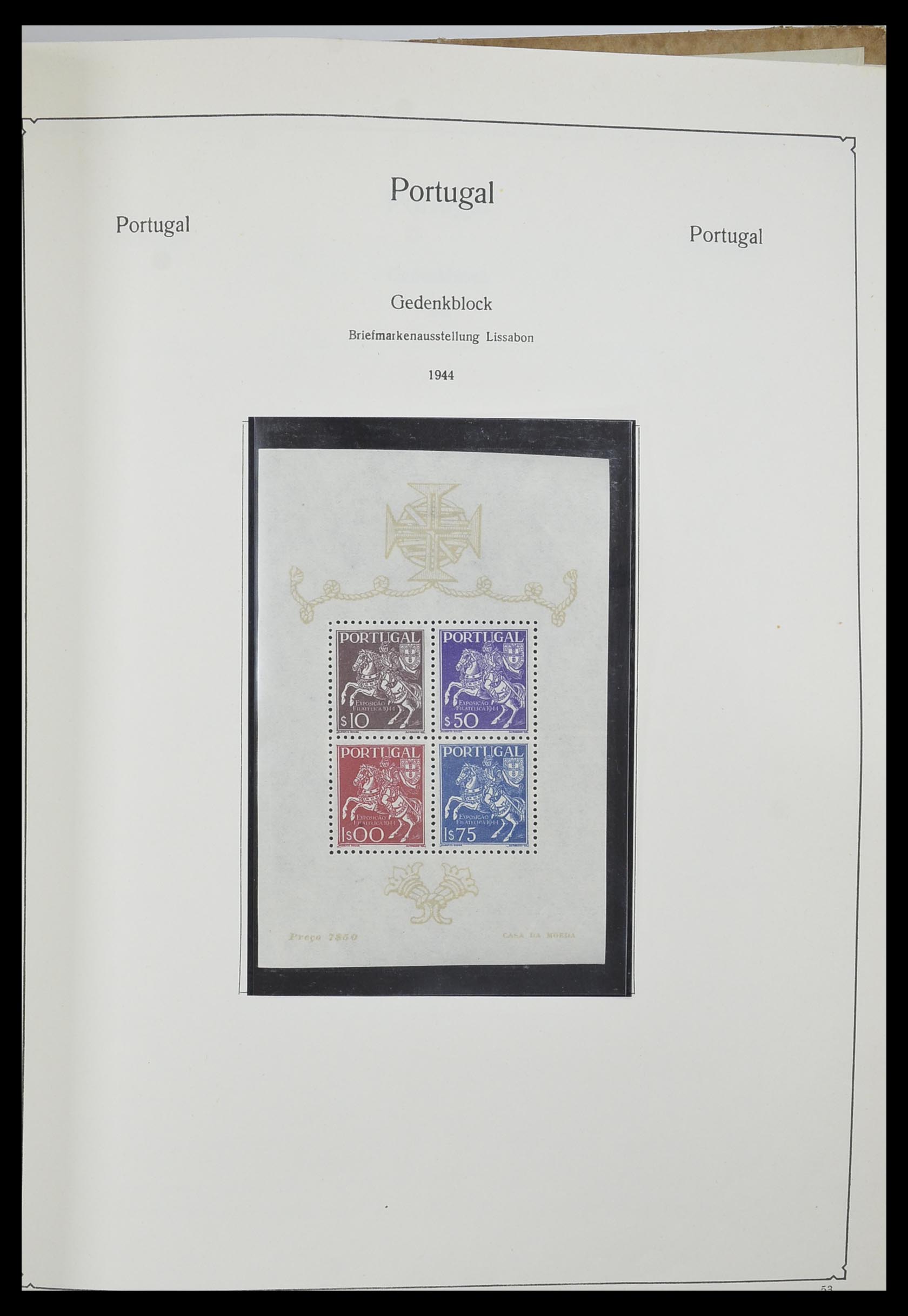 33205 058 - Postzegelverzameling 33205 Portugal 1853-1982.