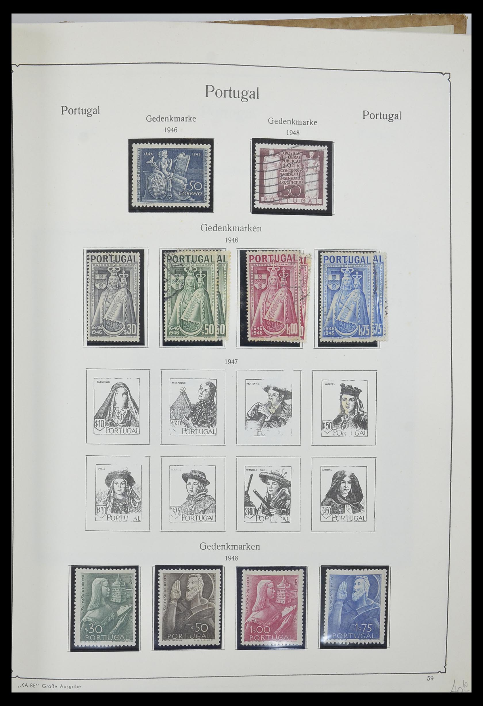 33205 064 - Postzegelverzameling 33205 Portugal 1853-1982.