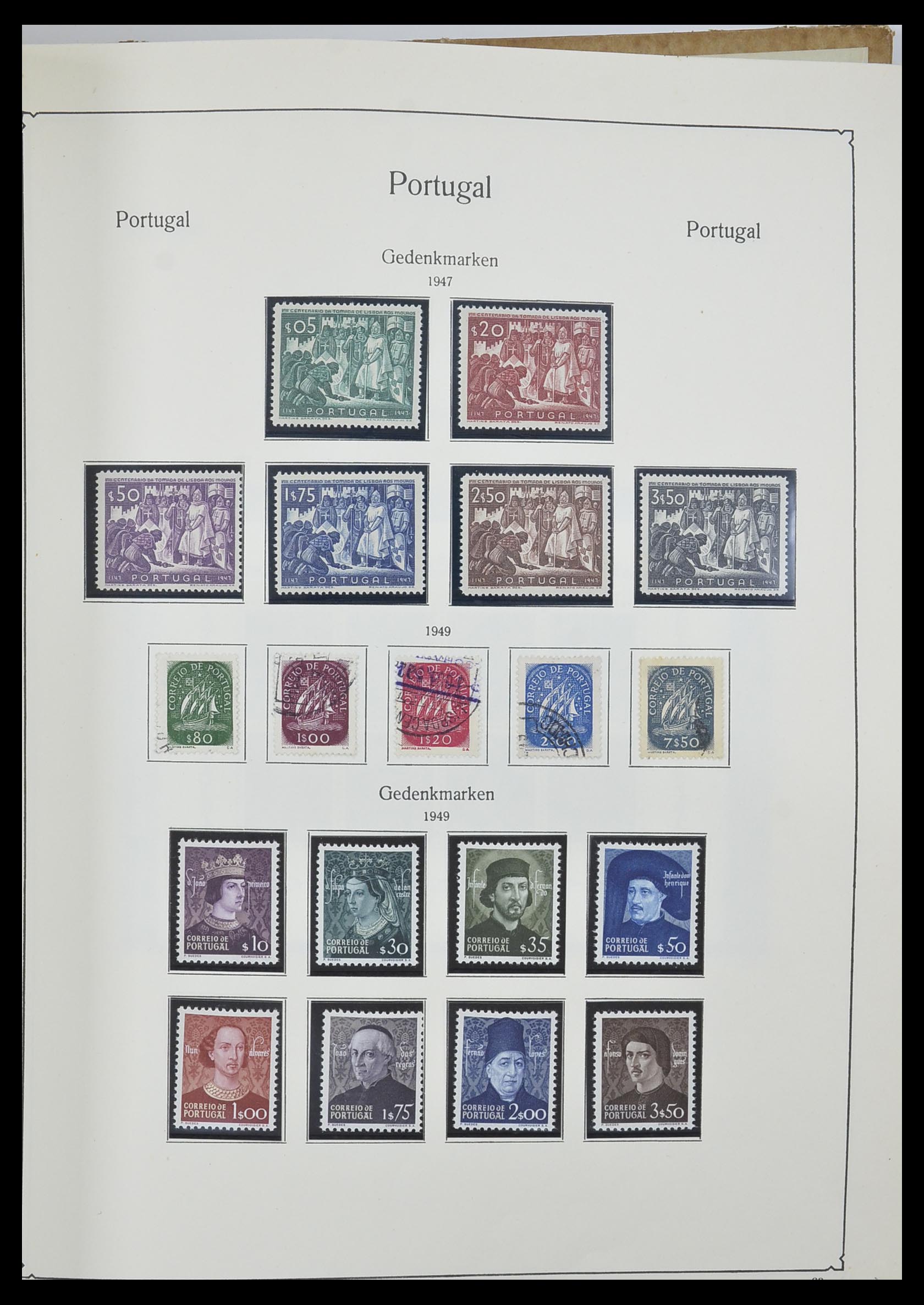33205 067 - Postzegelverzameling 33205 Portugal 1853-1982.