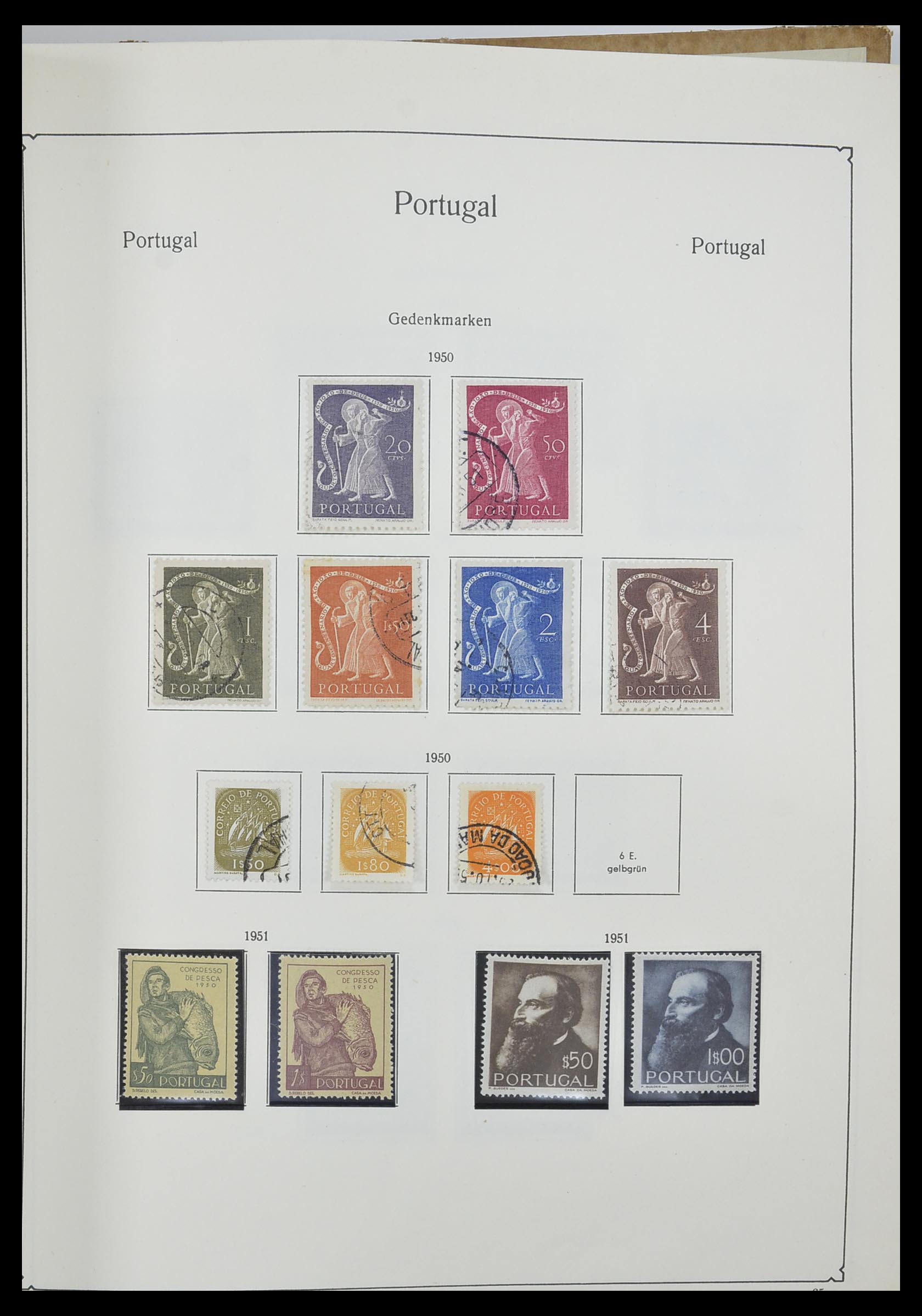 33205 070 - Postzegelverzameling 33205 Portugal 1853-1982.