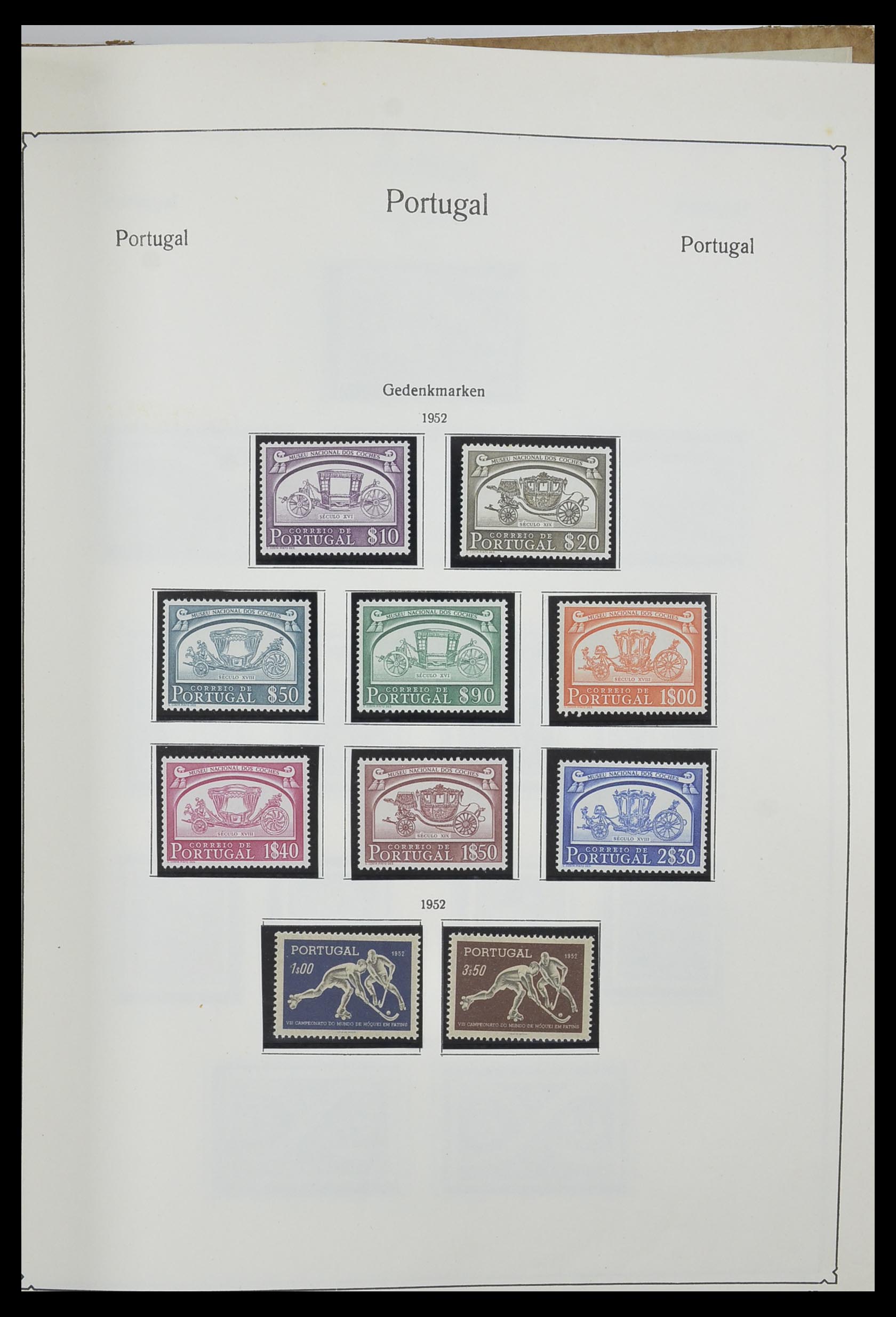 33205 072 - Postzegelverzameling 33205 Portugal 1853-1982.