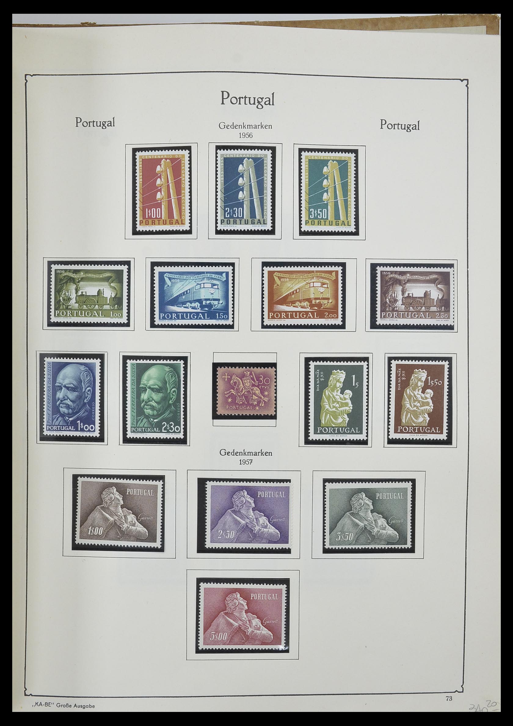 33205 078 - Postzegelverzameling 33205 Portugal 1853-1982.