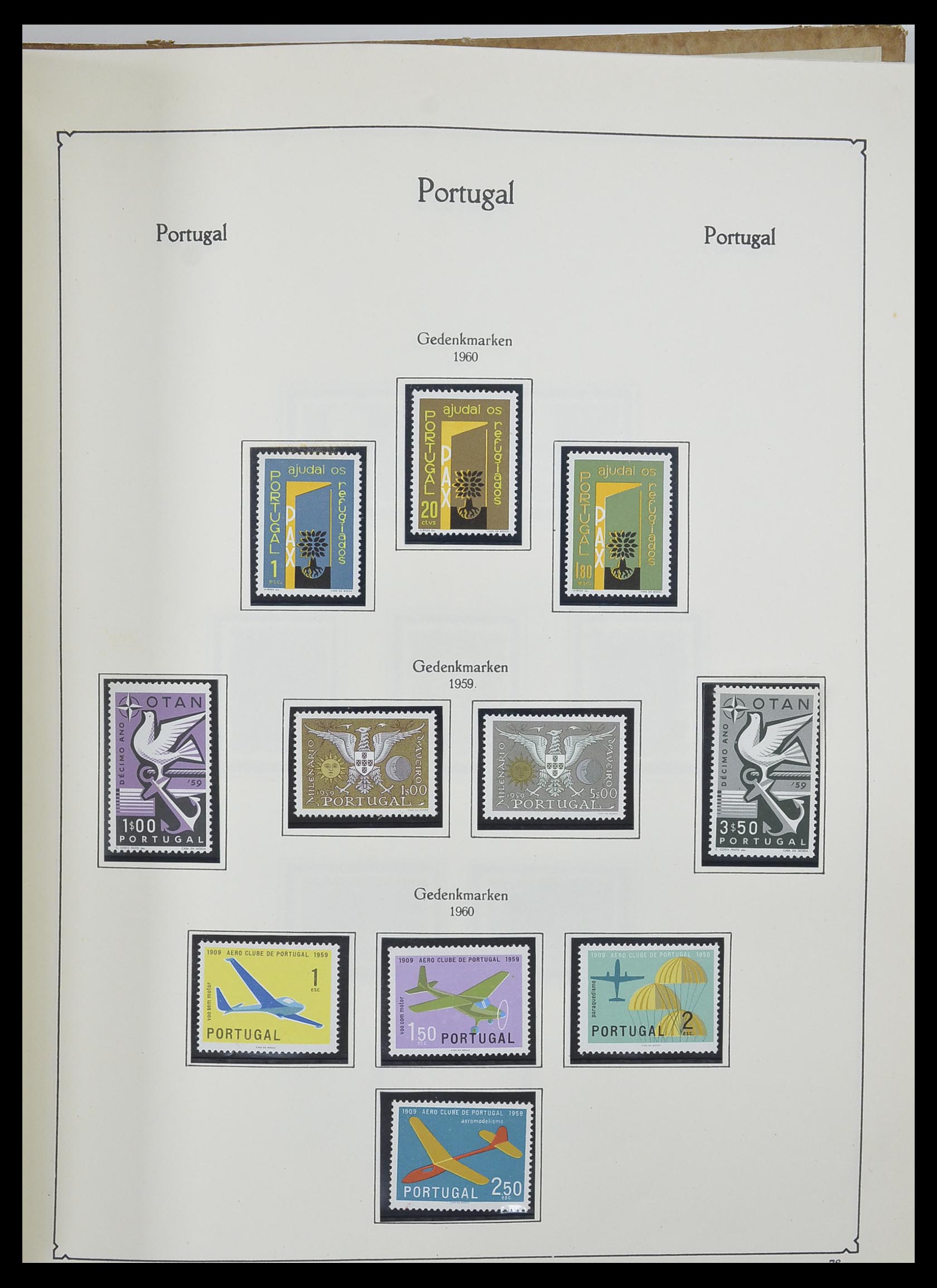 33205 081 - Postzegelverzameling 33205 Portugal 1853-1982.