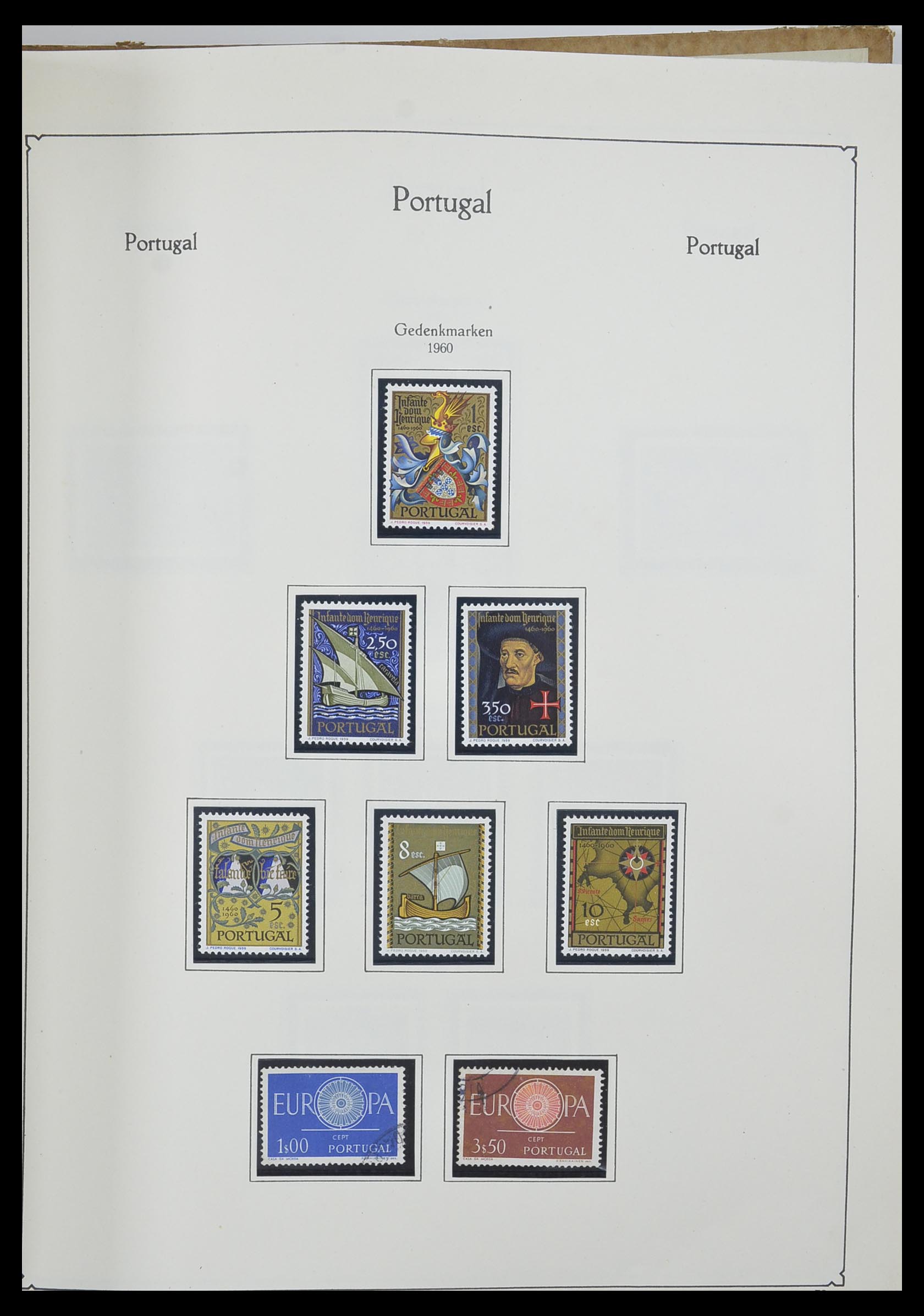 33205 083 - Postzegelverzameling 33205 Portugal 1853-1982.