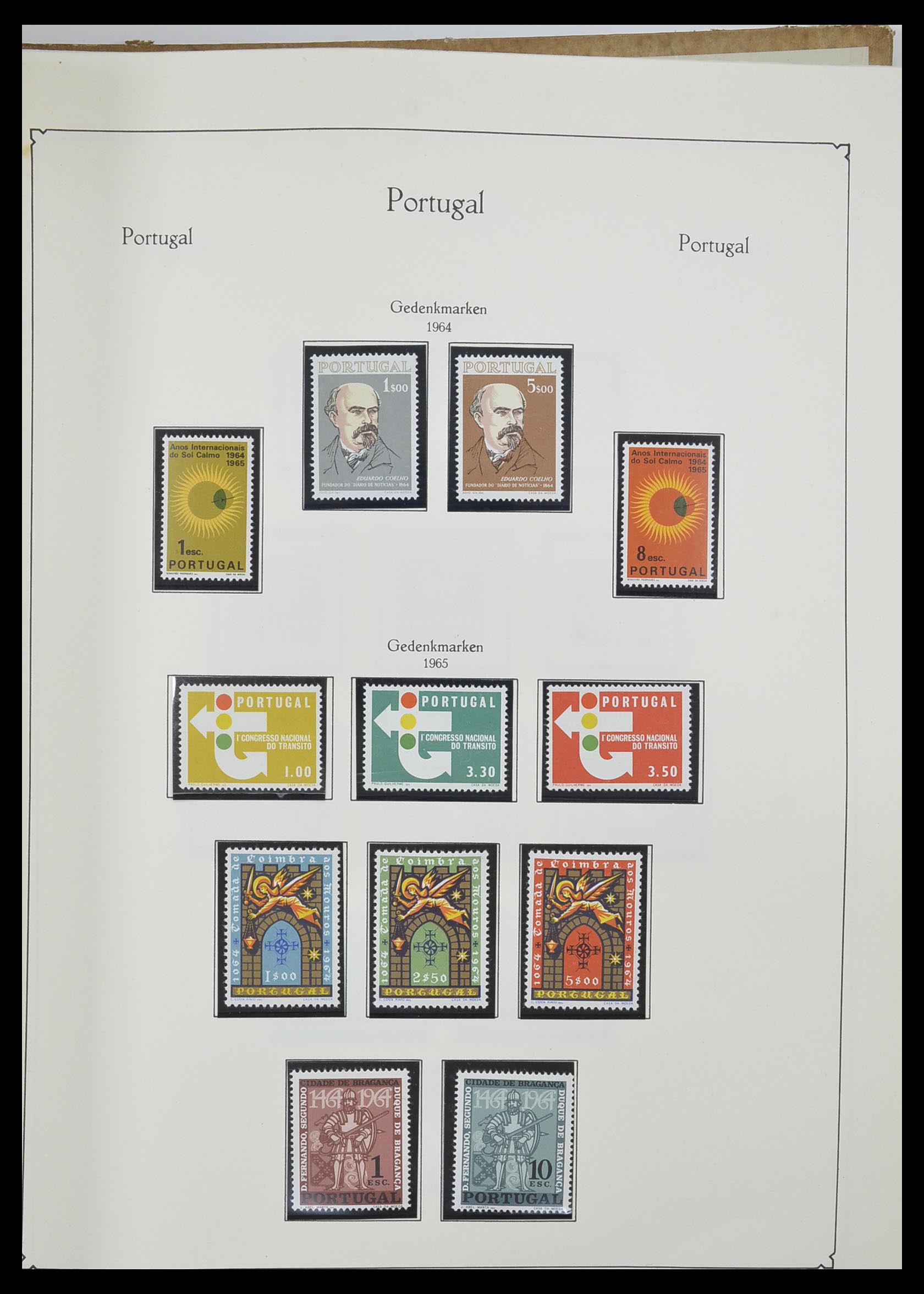 33205 091 - Postzegelverzameling 33205 Portugal 1853-1982.