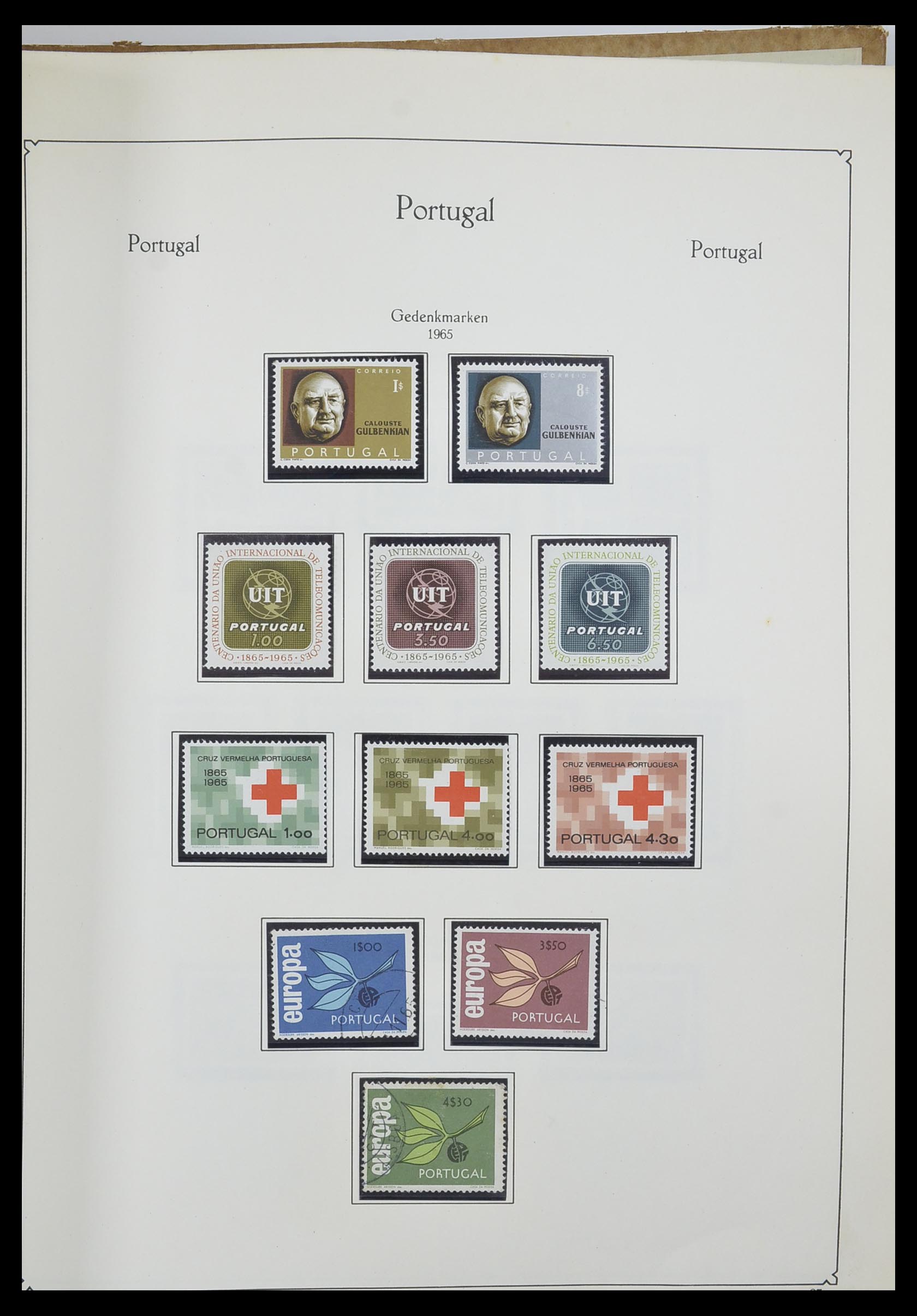 33205 092 - Postzegelverzameling 33205 Portugal 1853-1982.