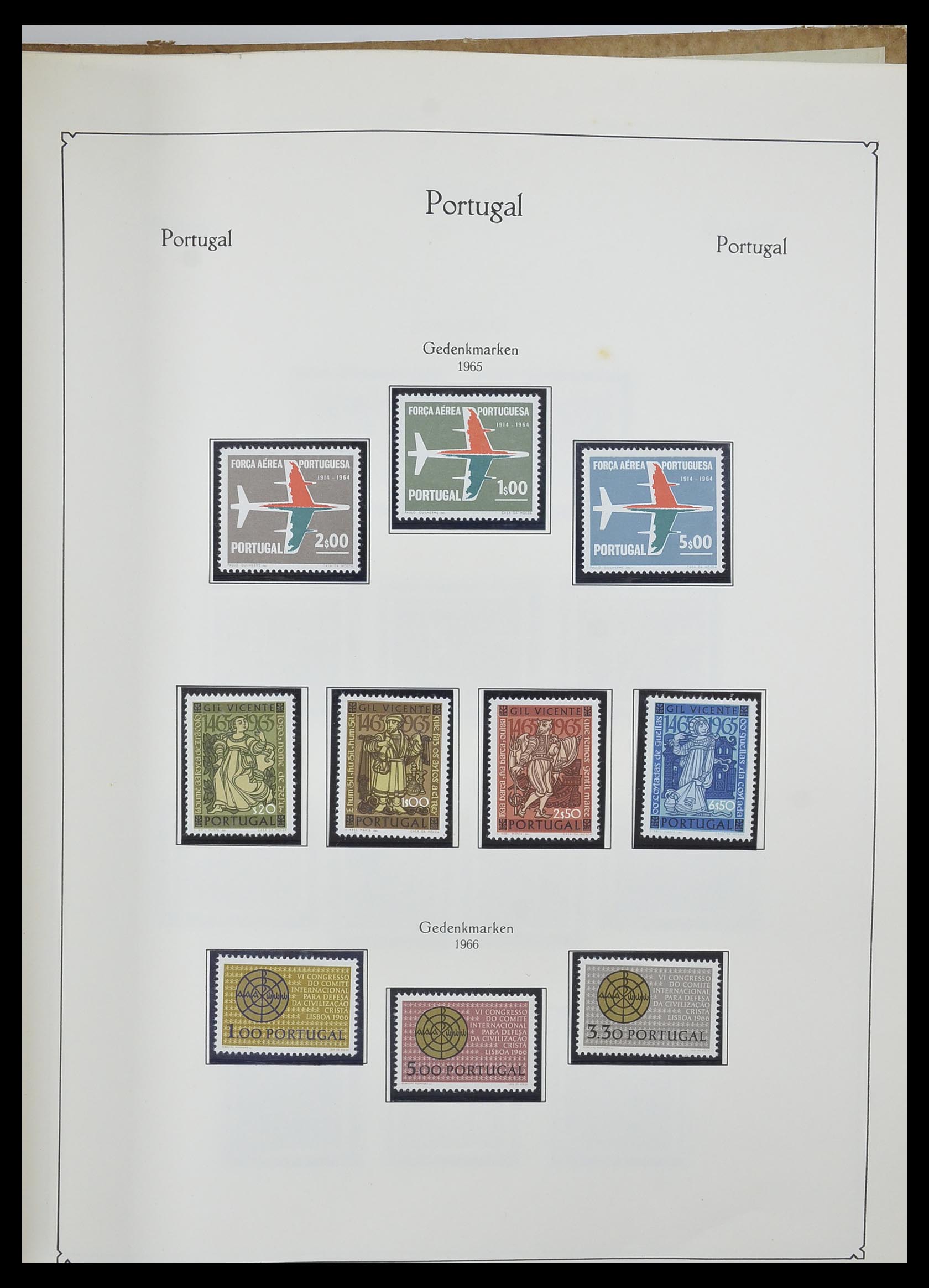 33205 093 - Postzegelverzameling 33205 Portugal 1853-1982.