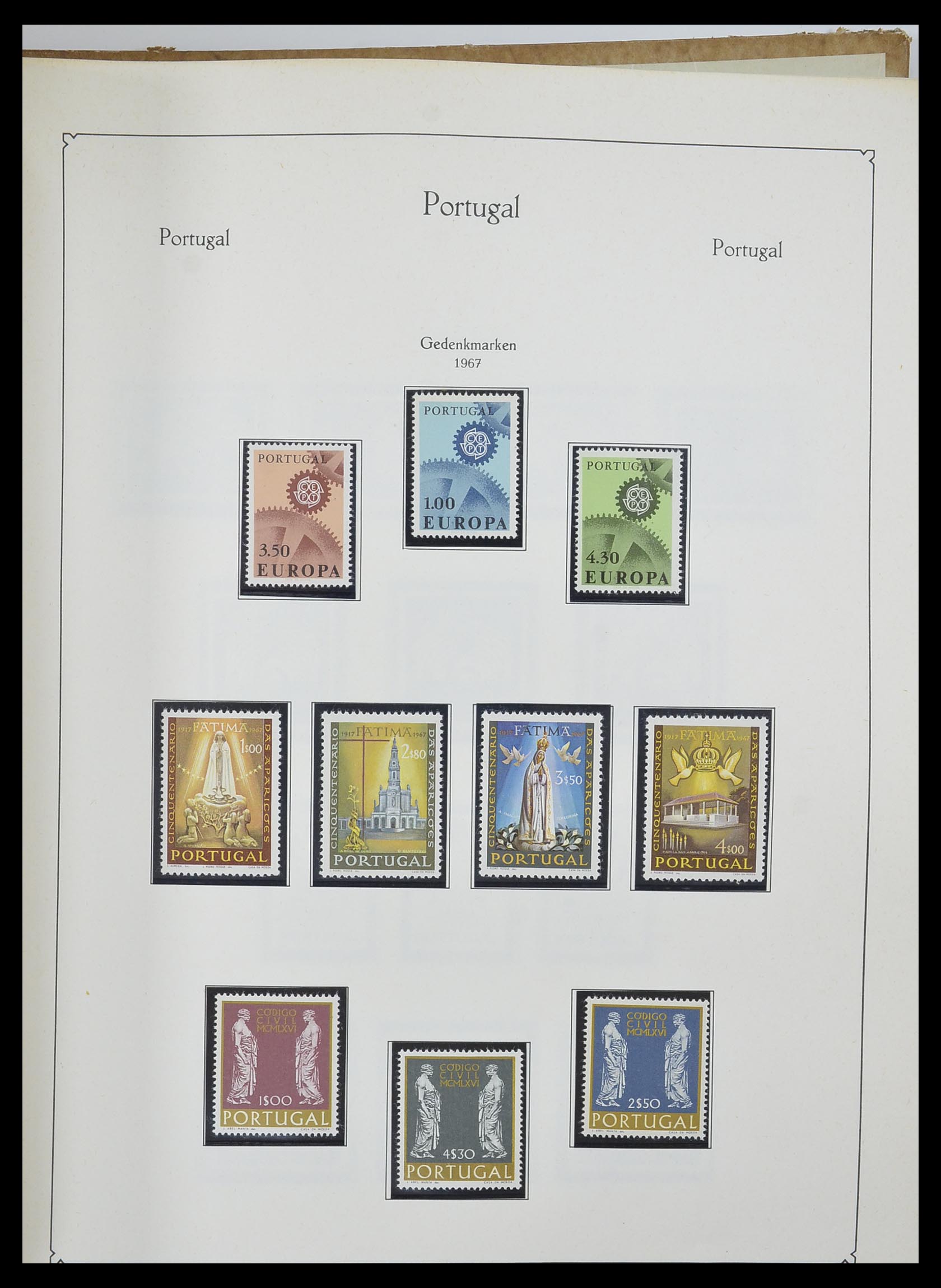 33205 096 - Postzegelverzameling 33205 Portugal 1853-1982.