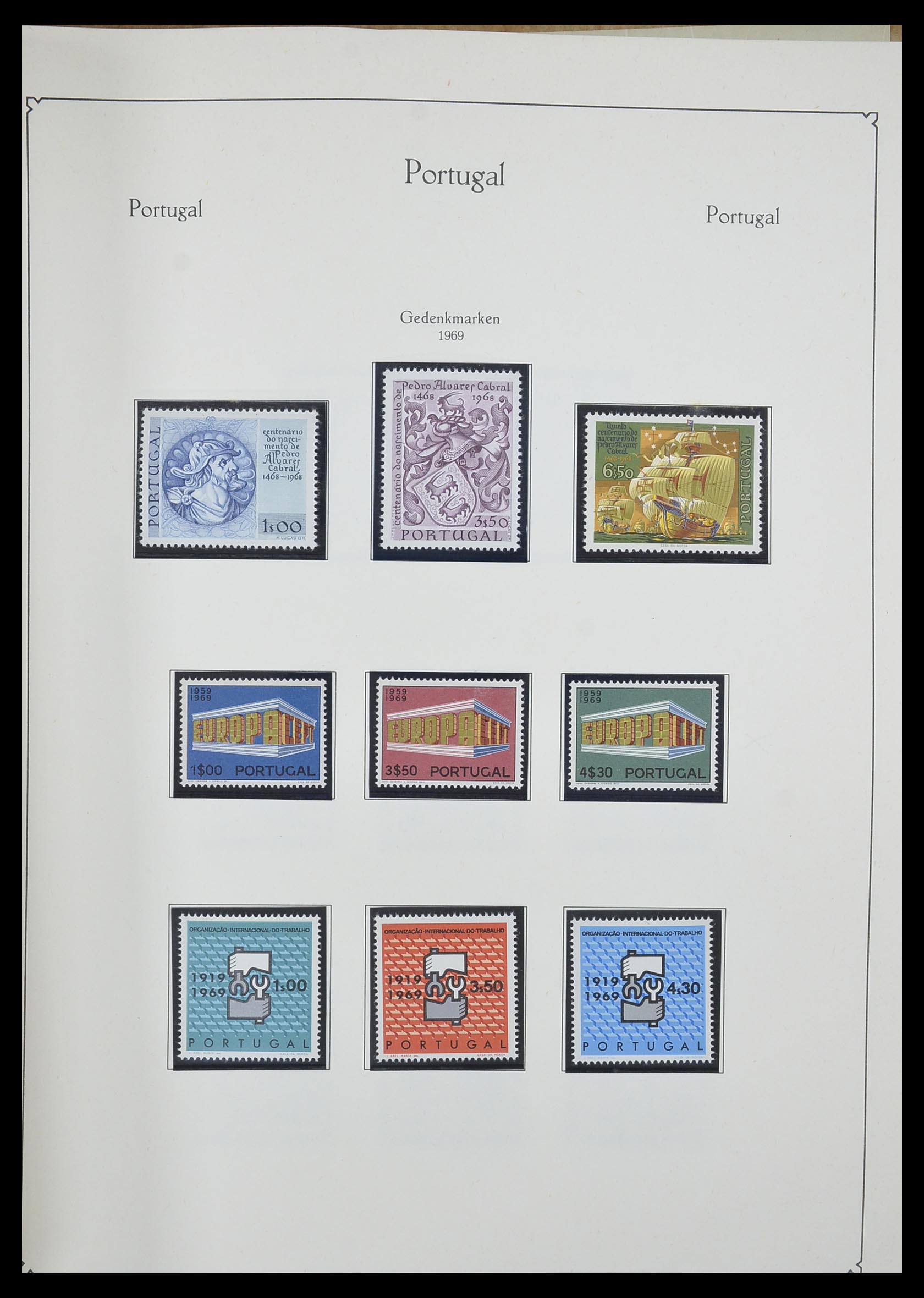 33205 101 - Postzegelverzameling 33205 Portugal 1853-1982.