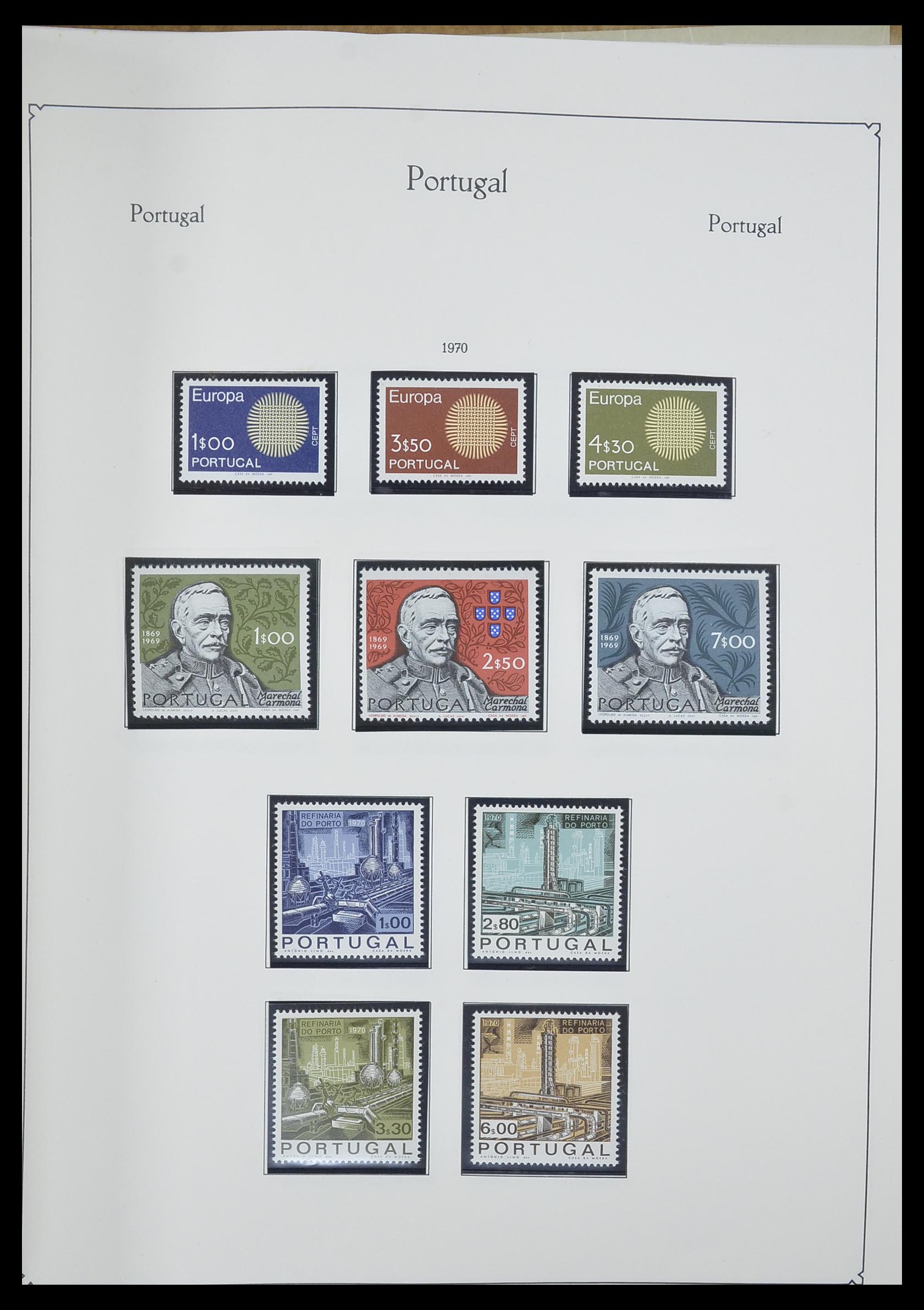 33205 104 - Postzegelverzameling 33205 Portugal 1853-1982.