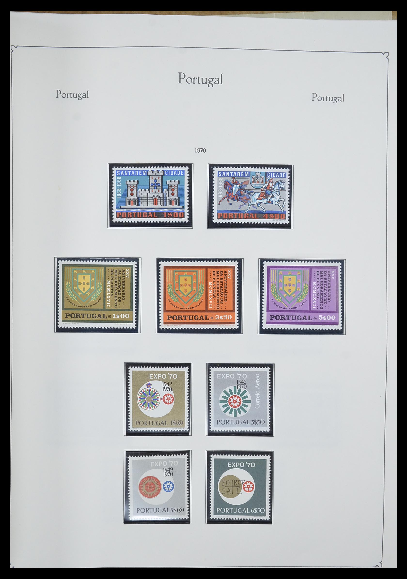 33205 105 - Postzegelverzameling 33205 Portugal 1853-1982.