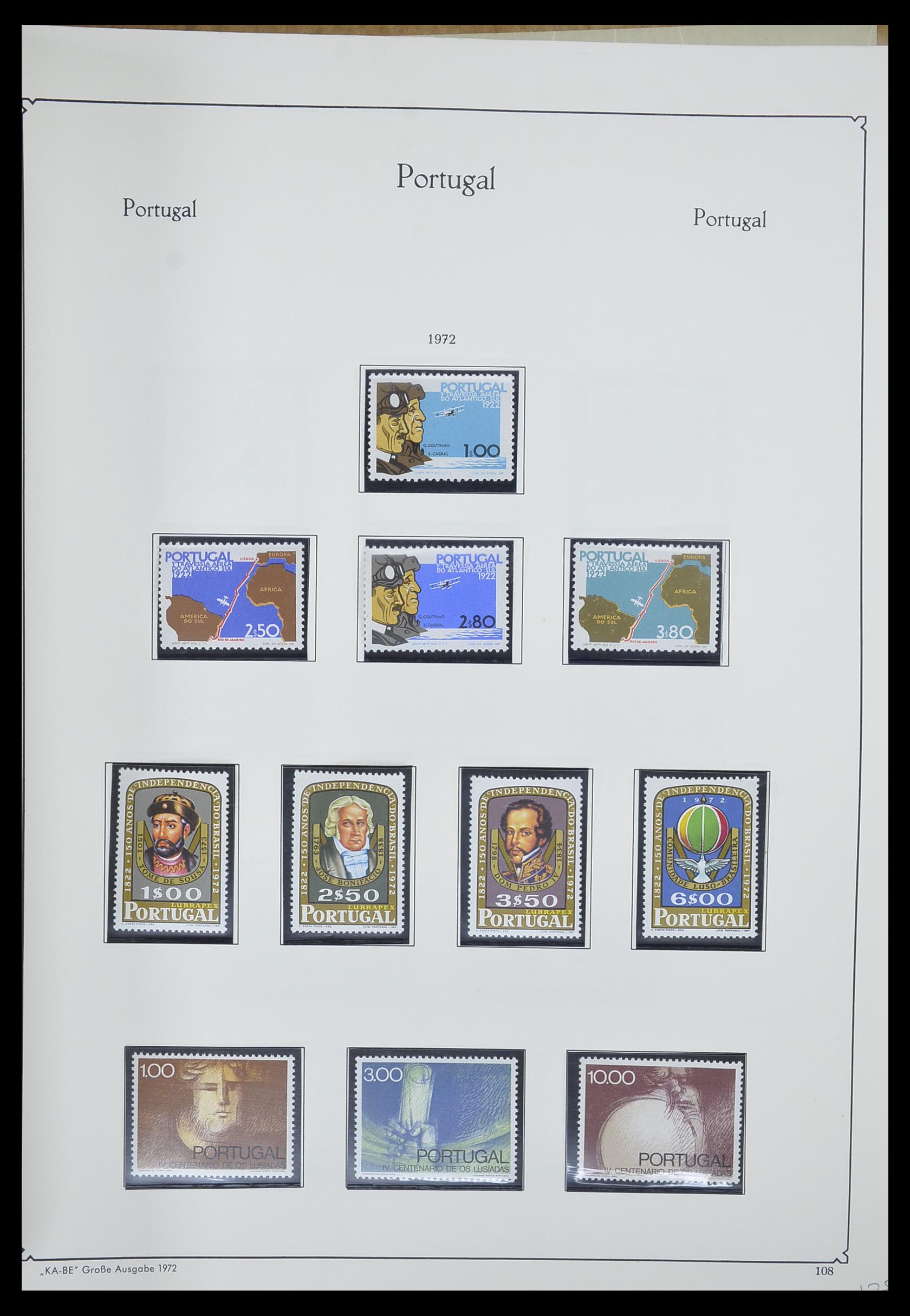 33205 113 - Postzegelverzameling 33205 Portugal 1853-1982.
