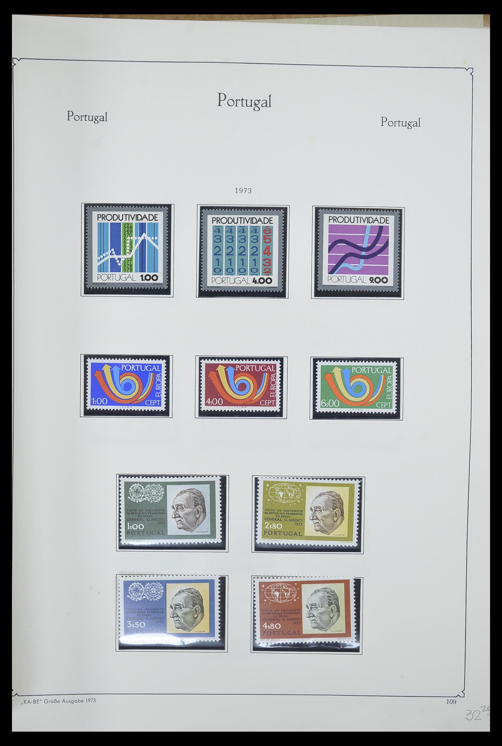 33205 114 - Postzegelverzameling 33205 Portugal 1853-1982.