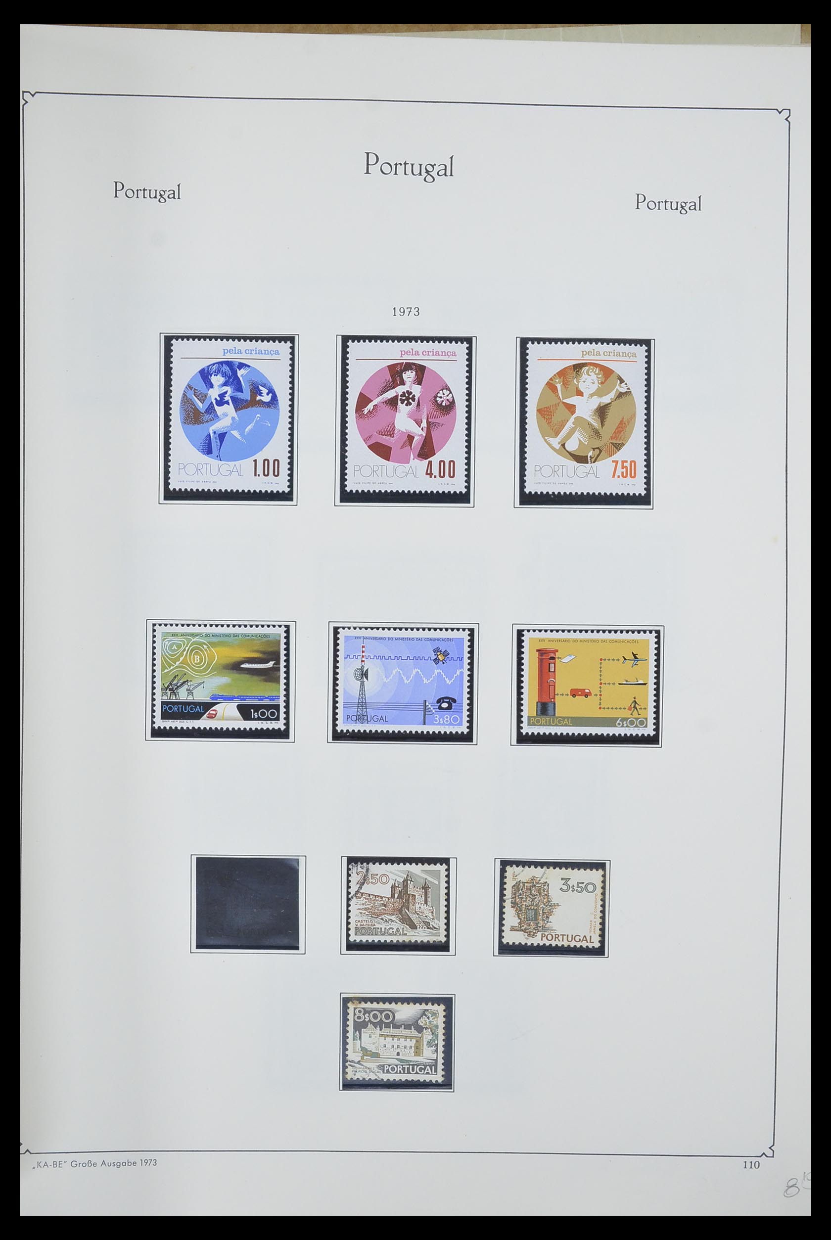 33205 115 - Postzegelverzameling 33205 Portugal 1853-1982.