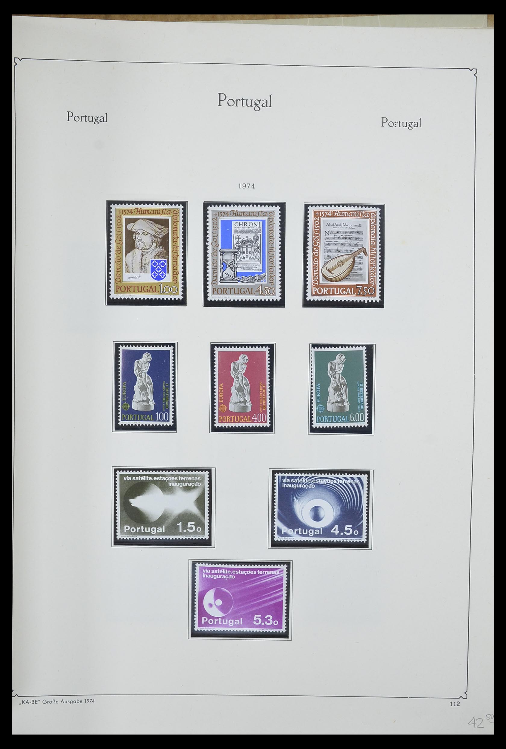 33205 117 - Postzegelverzameling 33205 Portugal 1853-1982.