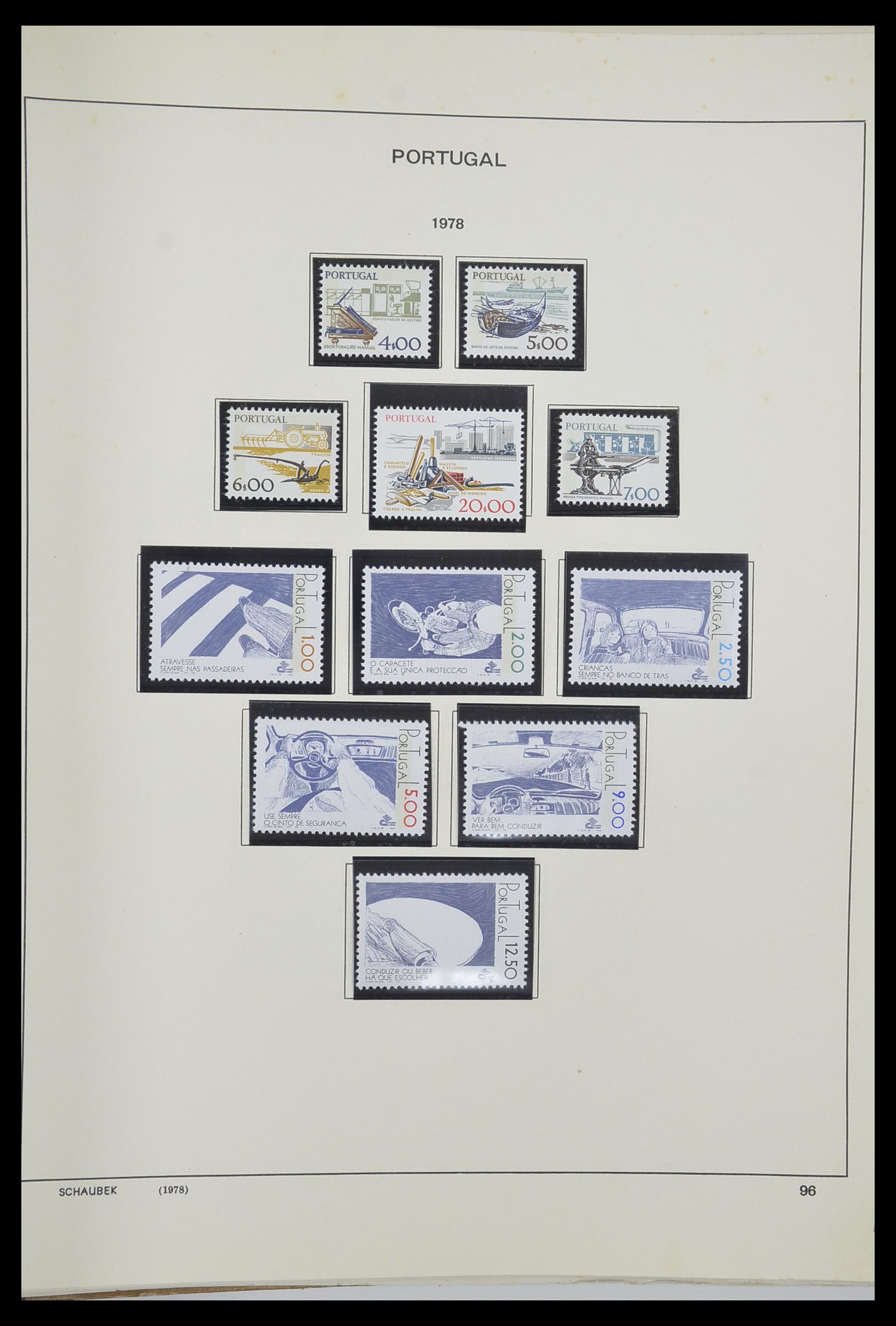 33205 141 - Postzegelverzameling 33205 Portugal 1853-1982.