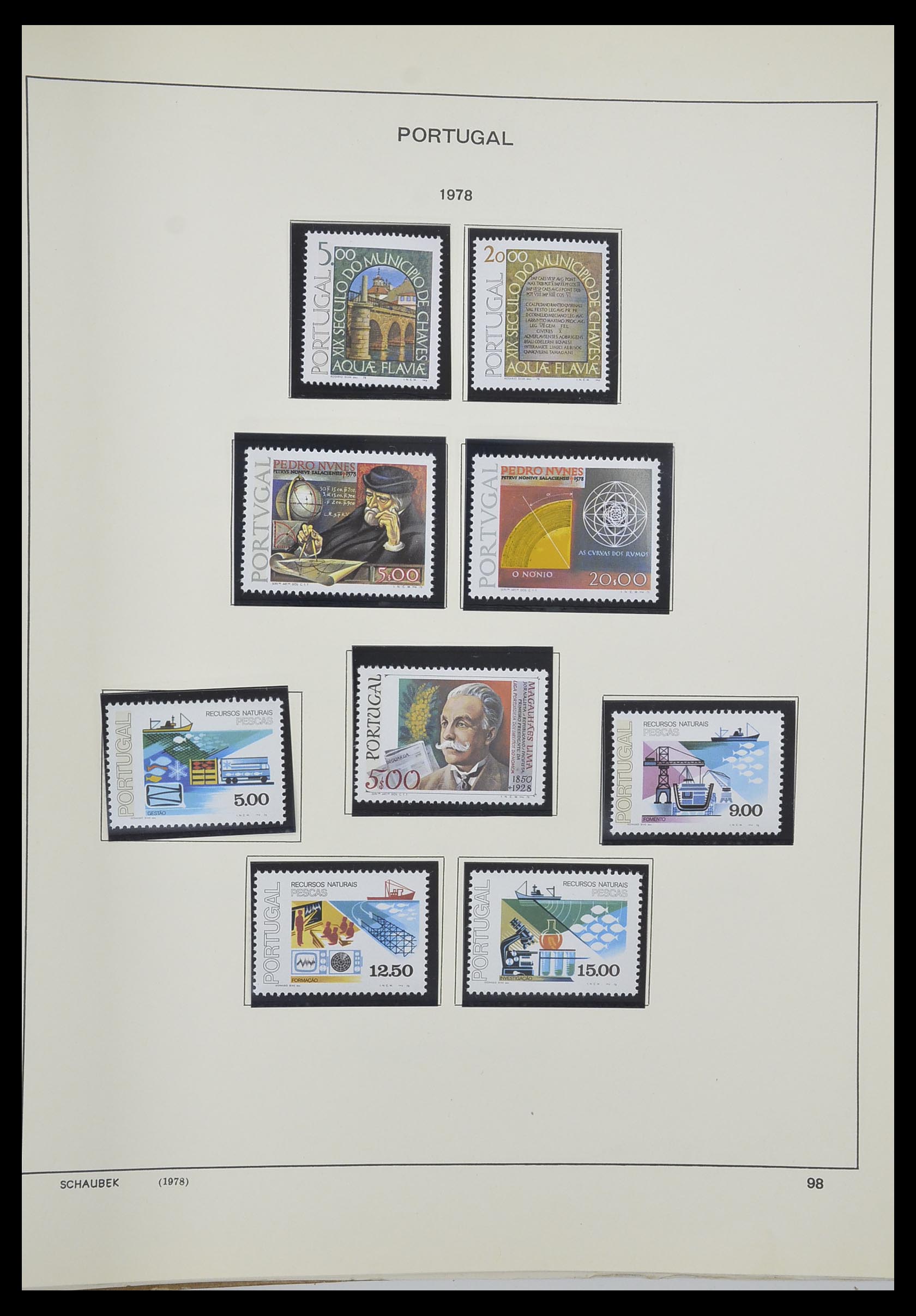 33205 143 - Postzegelverzameling 33205 Portugal 1853-1982.