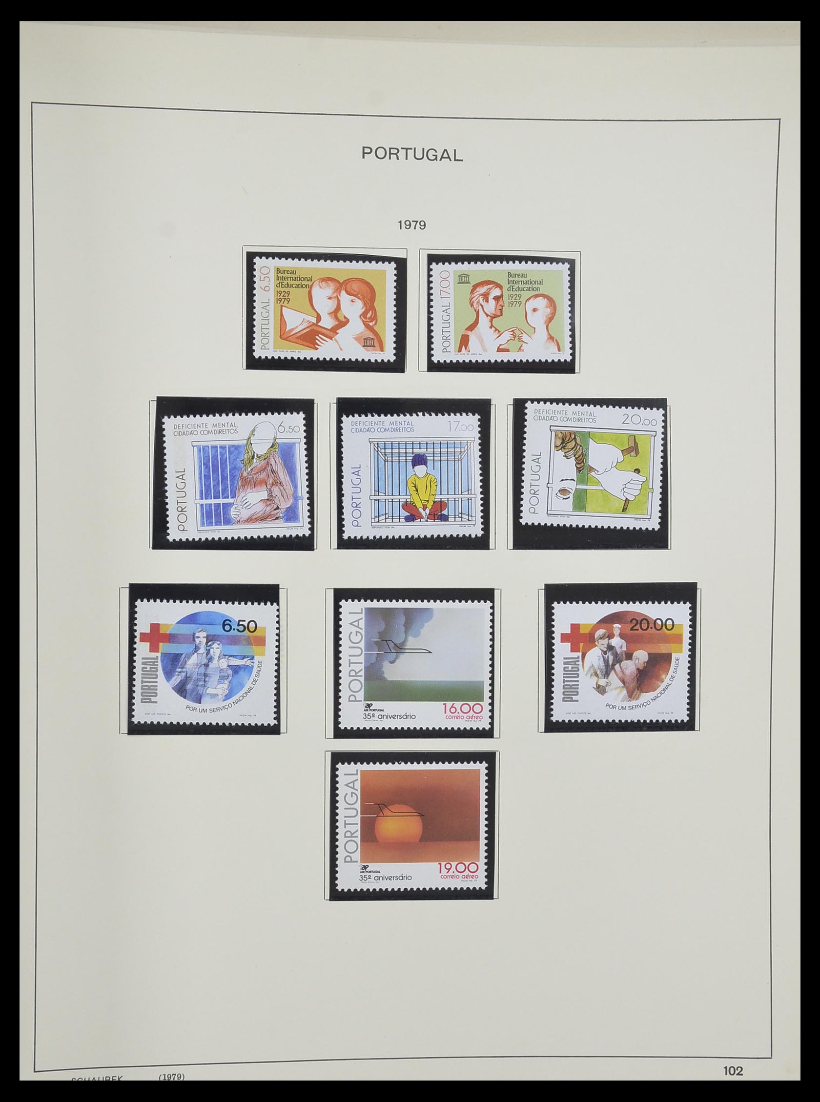 33205 150 - Postzegelverzameling 33205 Portugal 1853-1982.