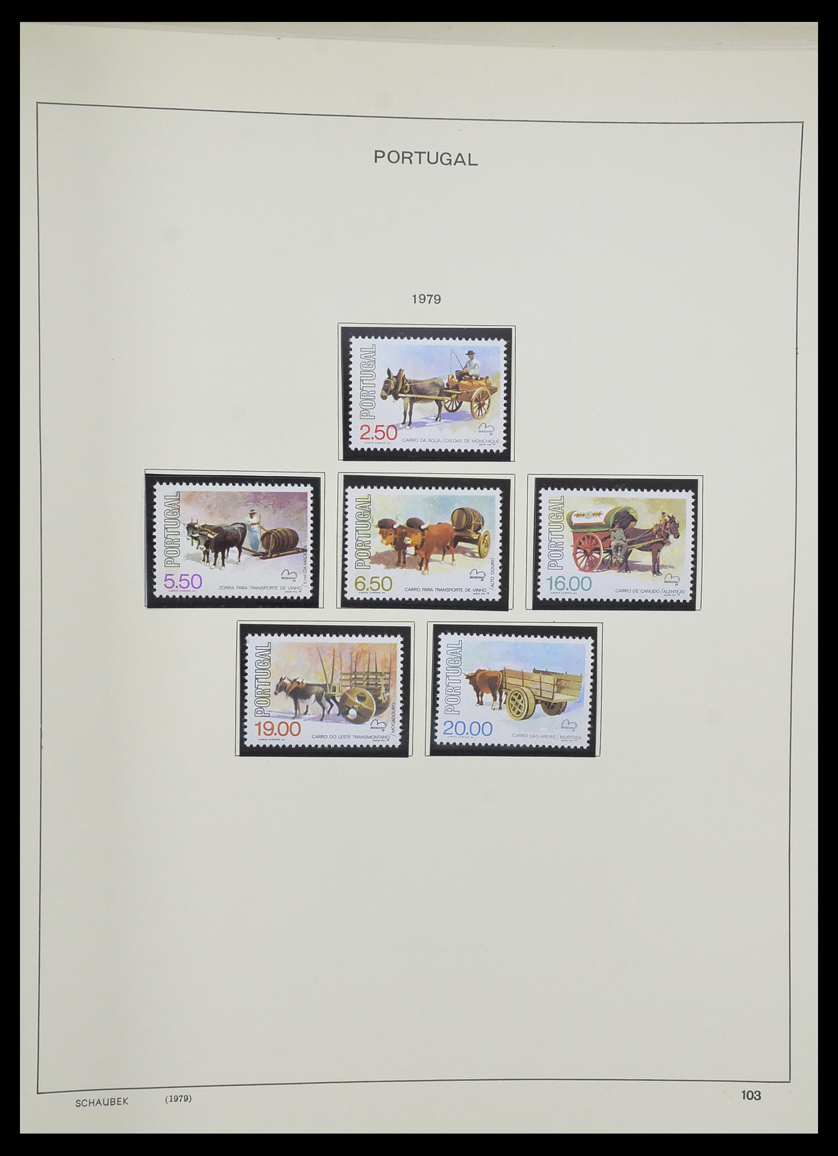 33205 151 - Postzegelverzameling 33205 Portugal 1853-1982.