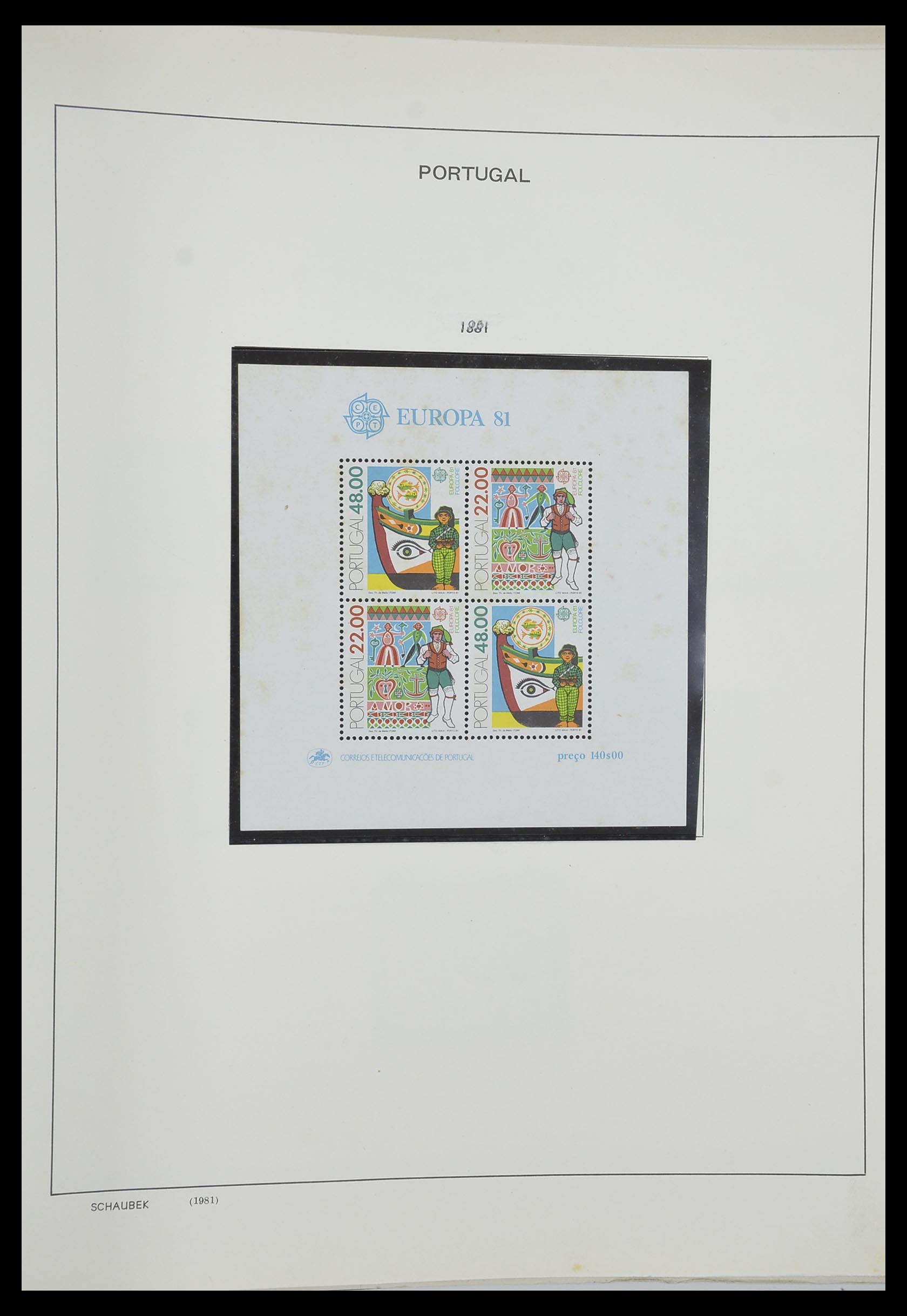 33205 164 - Postzegelverzameling 33205 Portugal 1853-1982.
