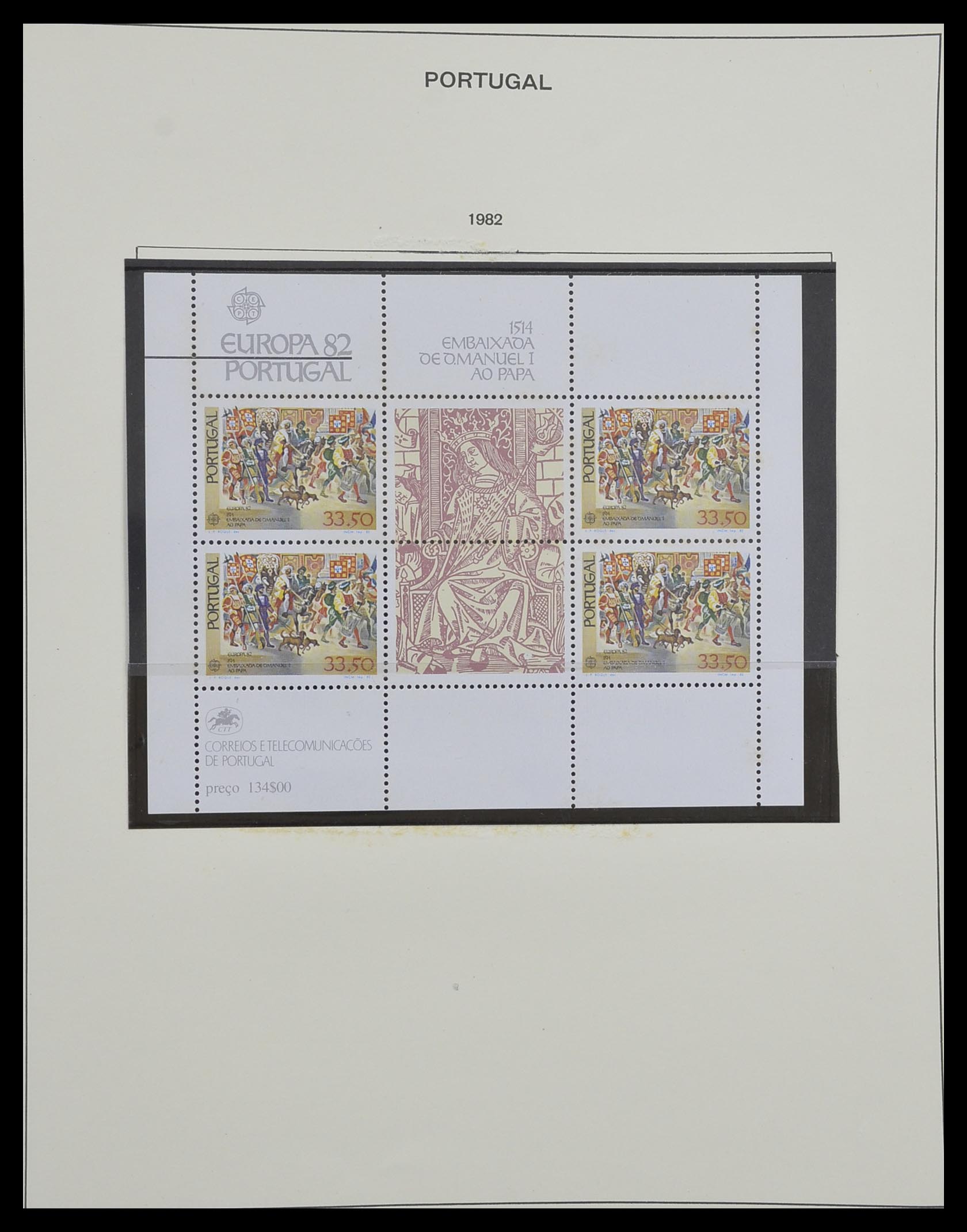 33205 174 - Postzegelverzameling 33205 Portugal 1853-1982.