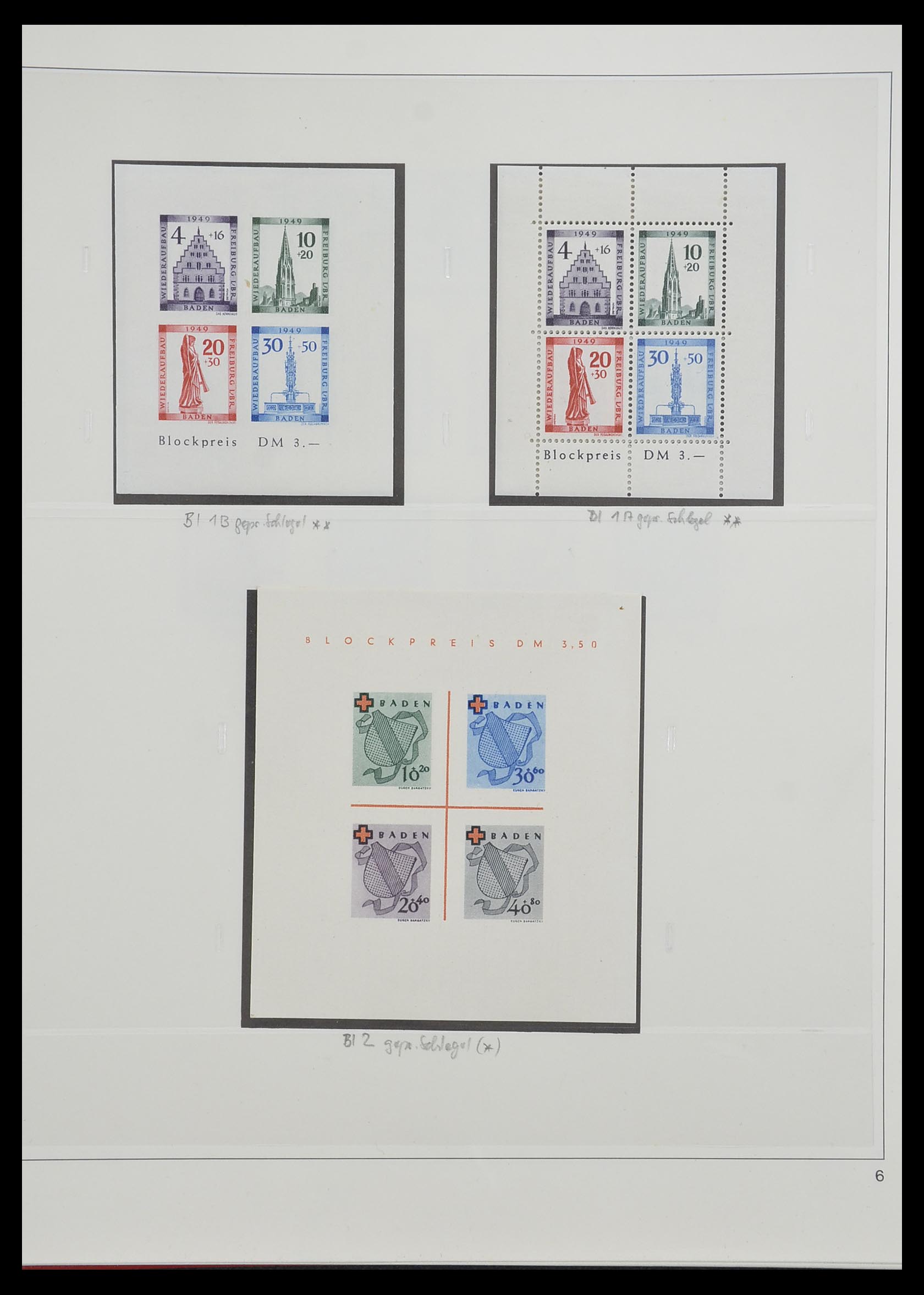 33208 022 - Stamp collection 33208 German Zones 1945-1949.